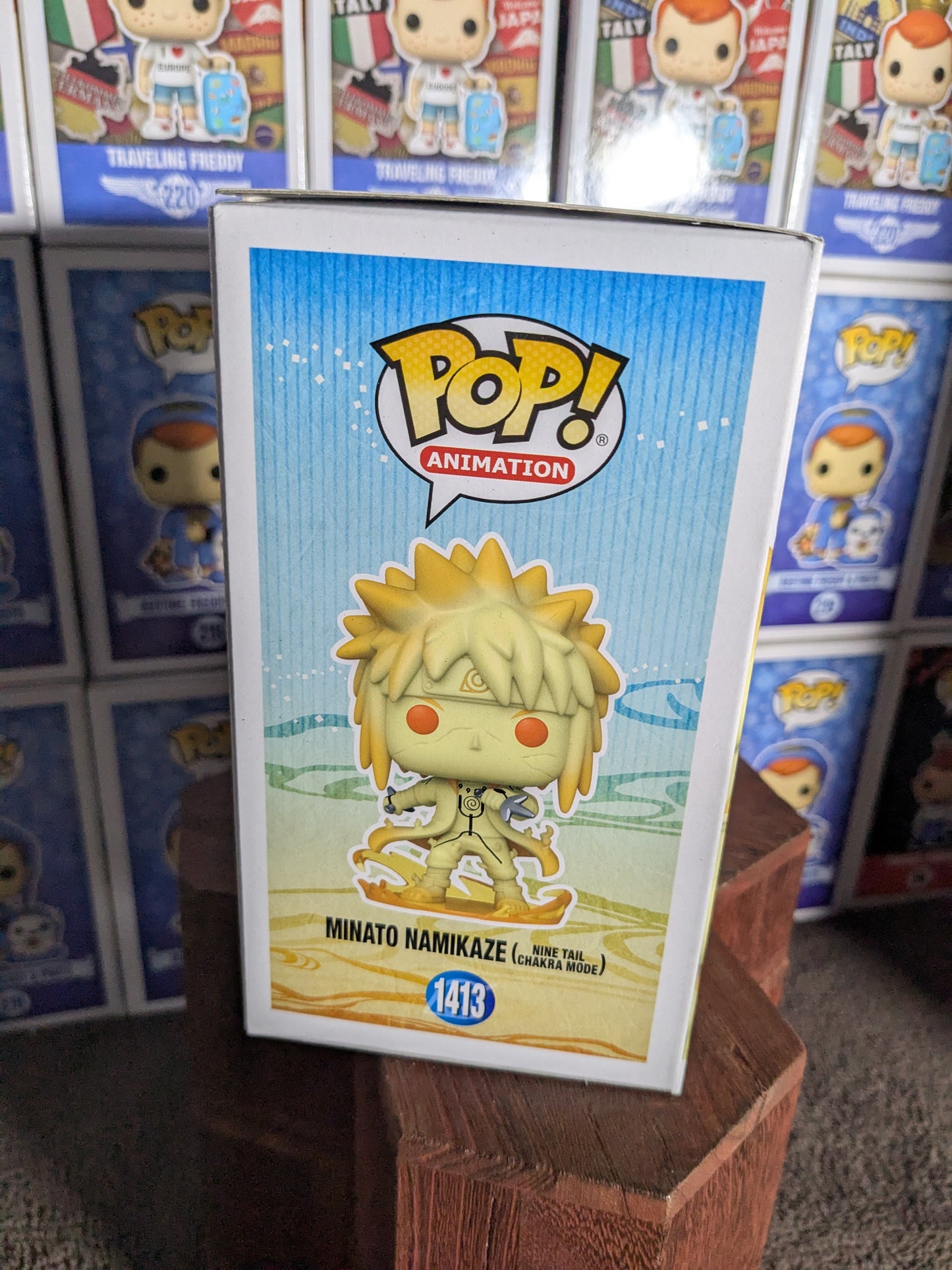 Funko Pop 1413: Minato Namikaze Neunschwänziges Chakra Fashion