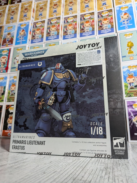 JoyToy Warhammer 40k - Ultramarines Heroes of the Chapter Primaris Lieutenant Erastus (12,1cm)