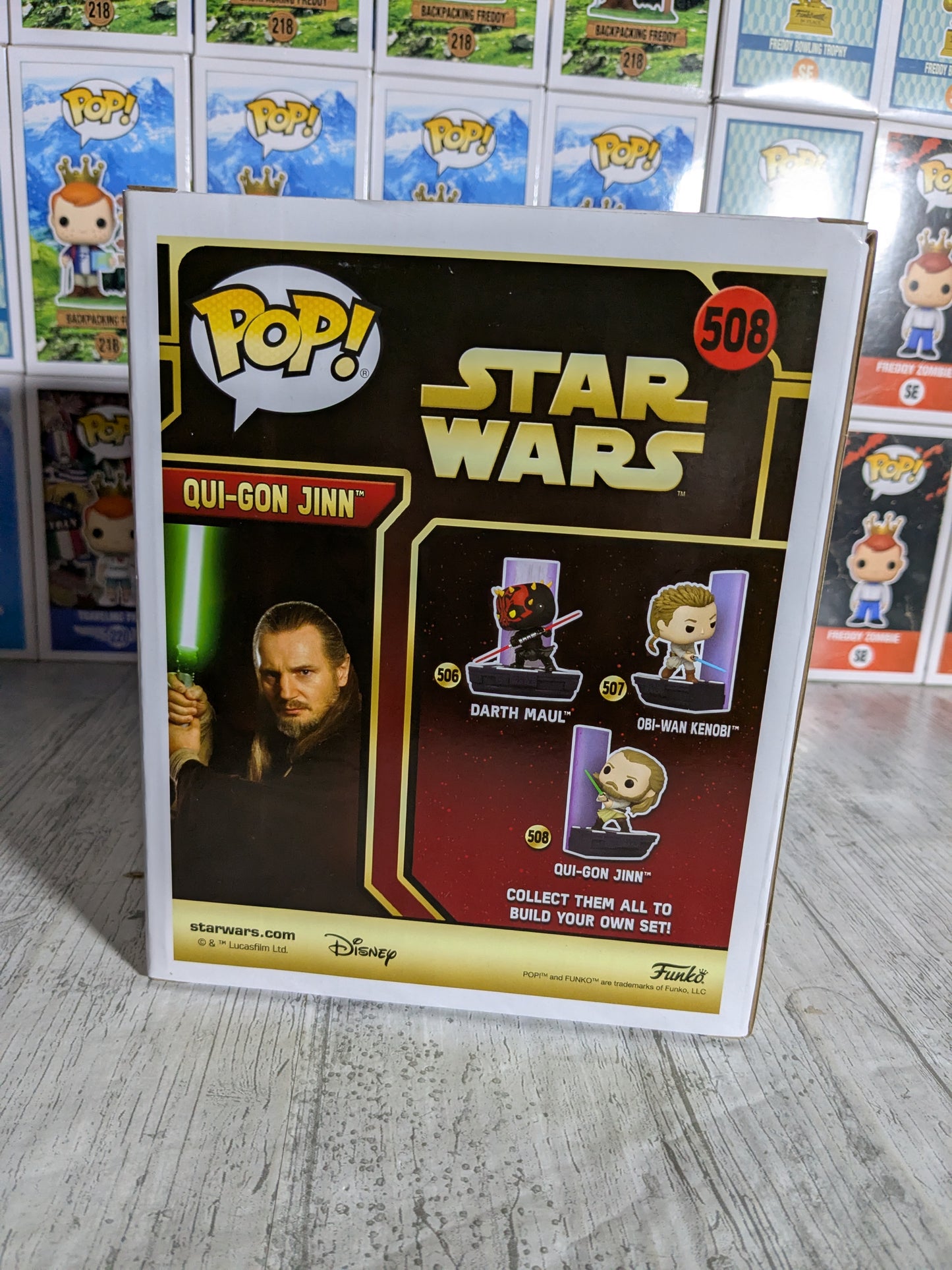Funko pop 508 : Qui-Gon Jinn (AE)