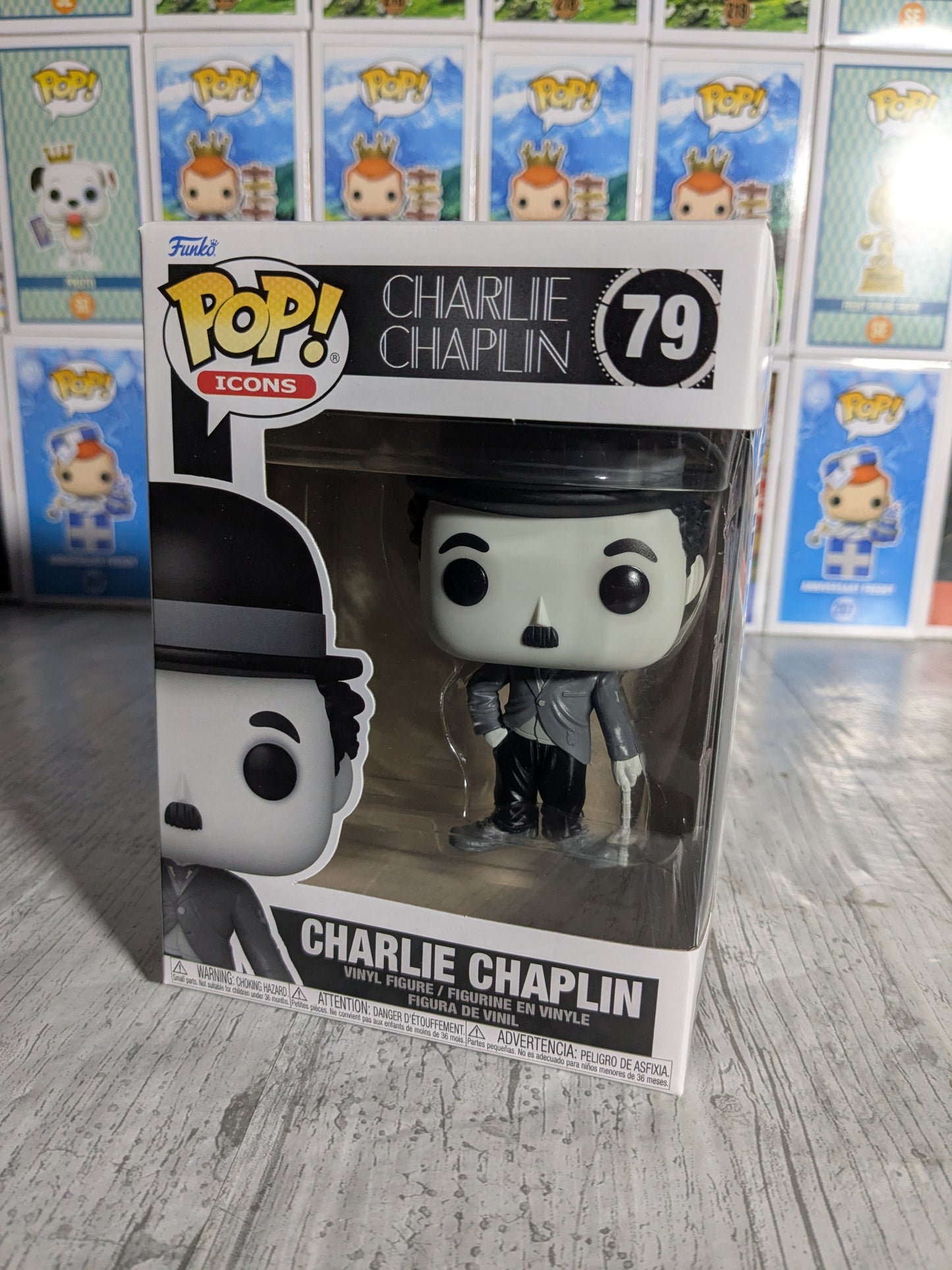 Funko pop 79 : Charlie Chaplin