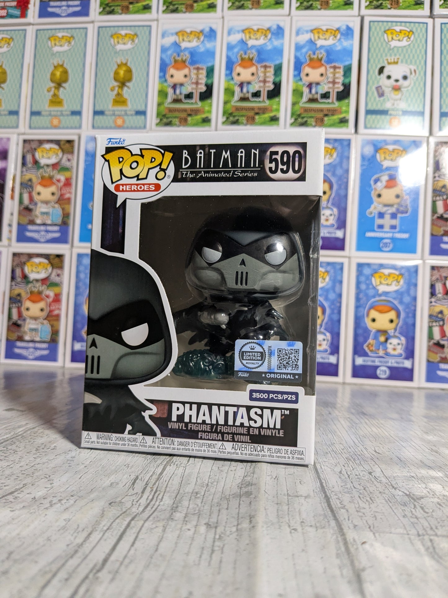 Funko pop Batman The Animated Series #590 - Phantasm (3500PCS/Damaged Box)