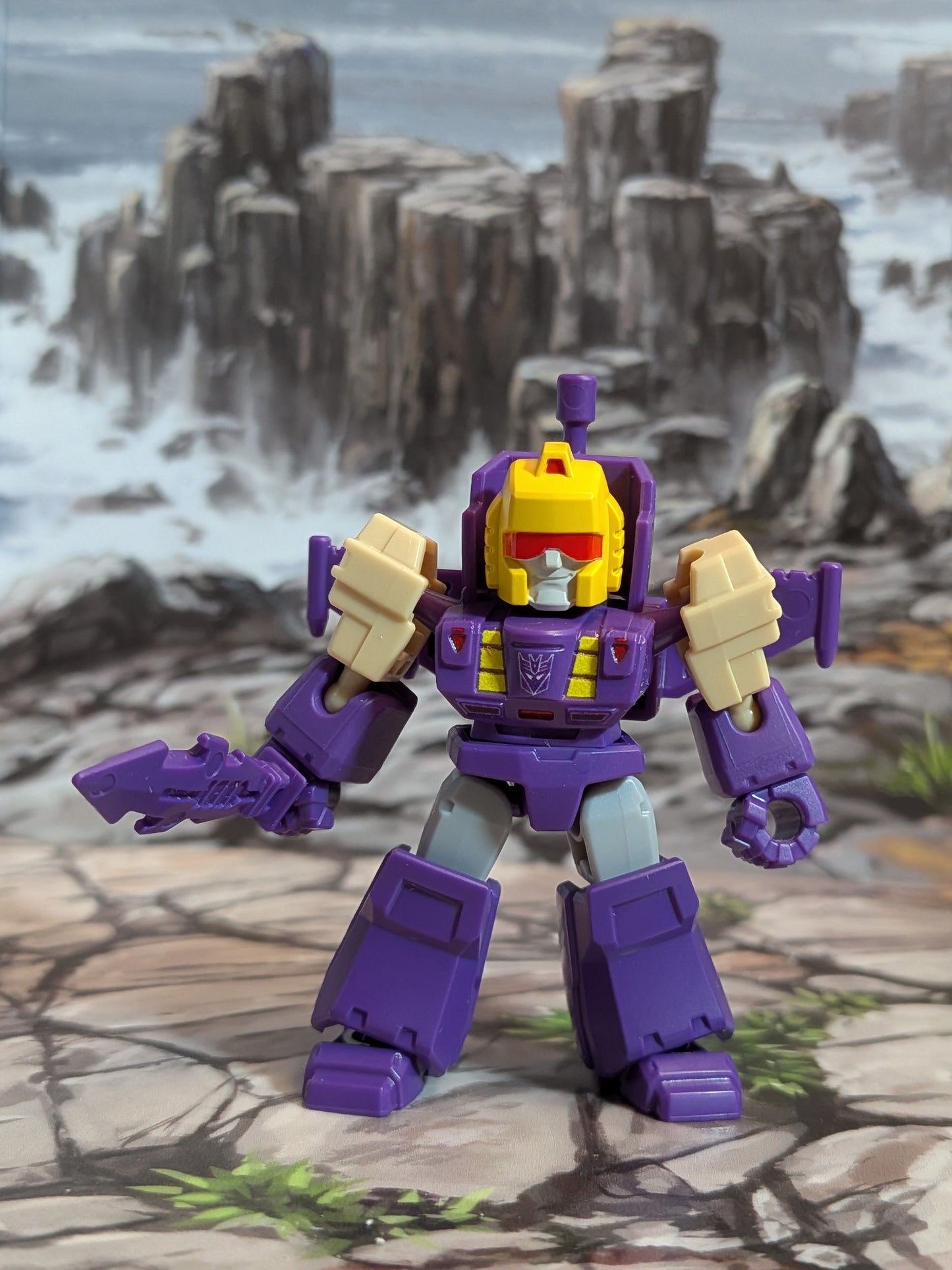 Blokees - Transformers Defender Version 04 - Blitzwing (~4-6cm)