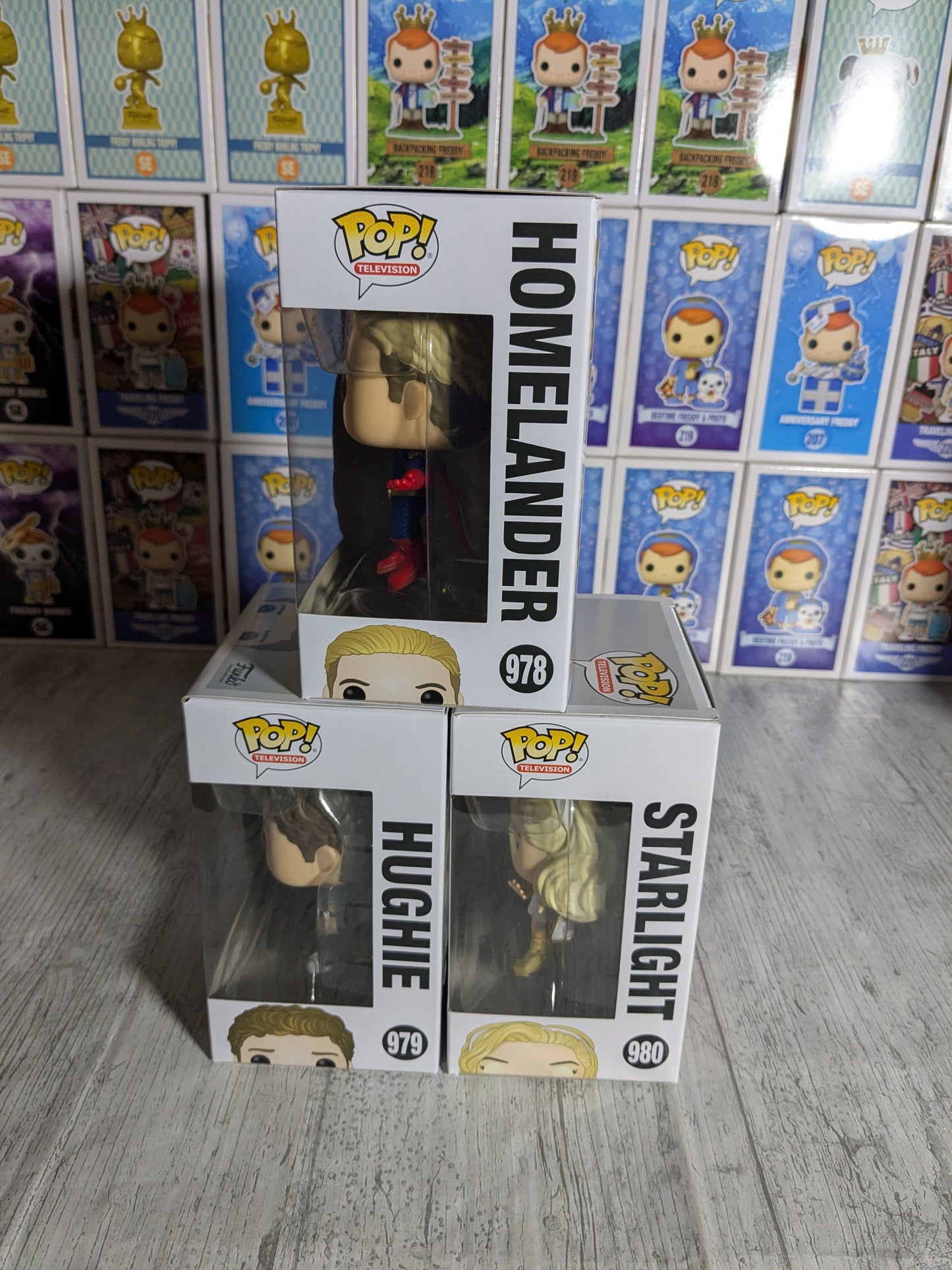 Funko pop The Boys - Homelander / Hughie / Starlight (Bundle)