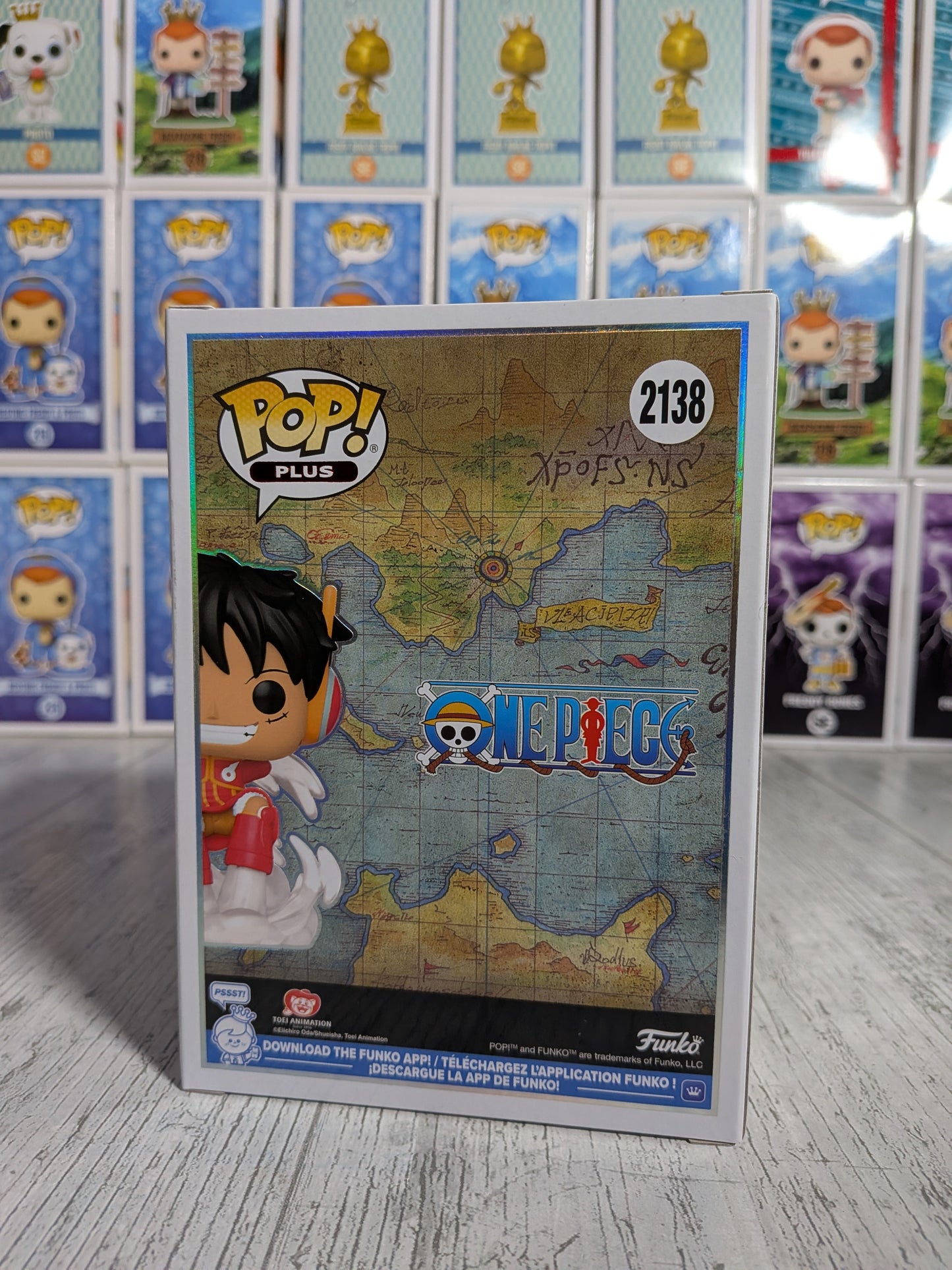 Funko pop One Piece #2138 - Monkey D Luffy (Metallizzato)