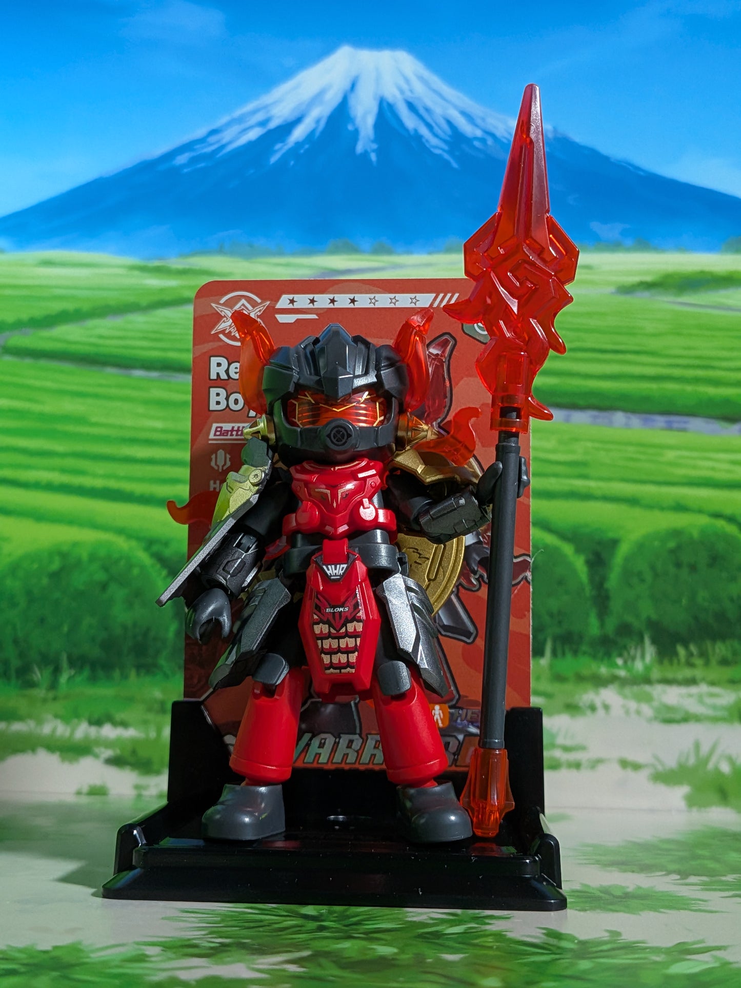 Blokees - Hero Infinity Warrior Version 06 - Red Boy (Battle Suit) (~10cm)