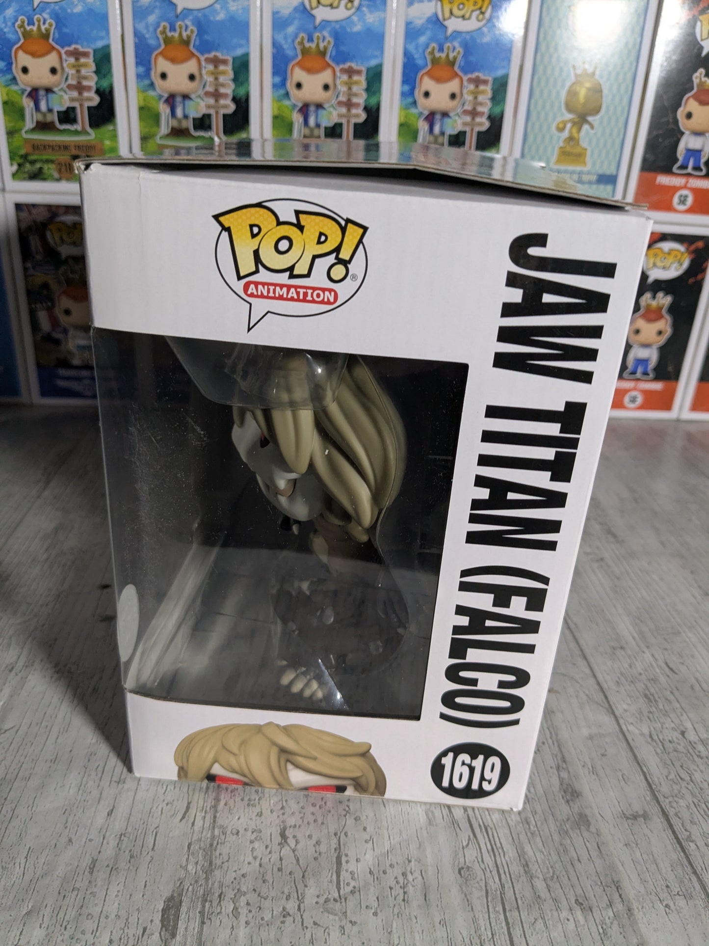 Funko pop 1619 : Jaw Titan (Damaged Box / Opened)