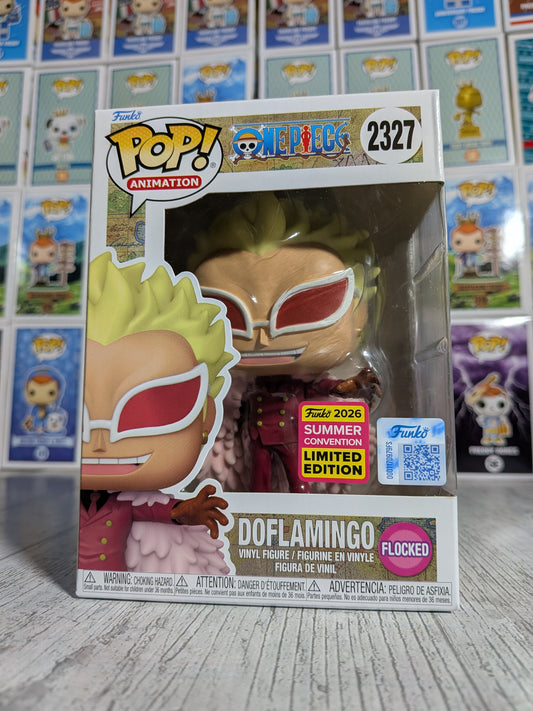 Funko Pop! Animation #2327 - Donquixote Doflamingo (Flocked/SC2026)