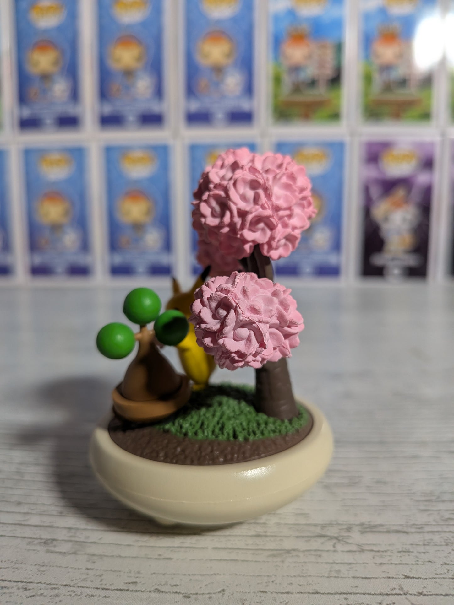 Re-Ment Pokémon - Pikachu & Manzaï / Bonsly - Pocket Bonsai 2