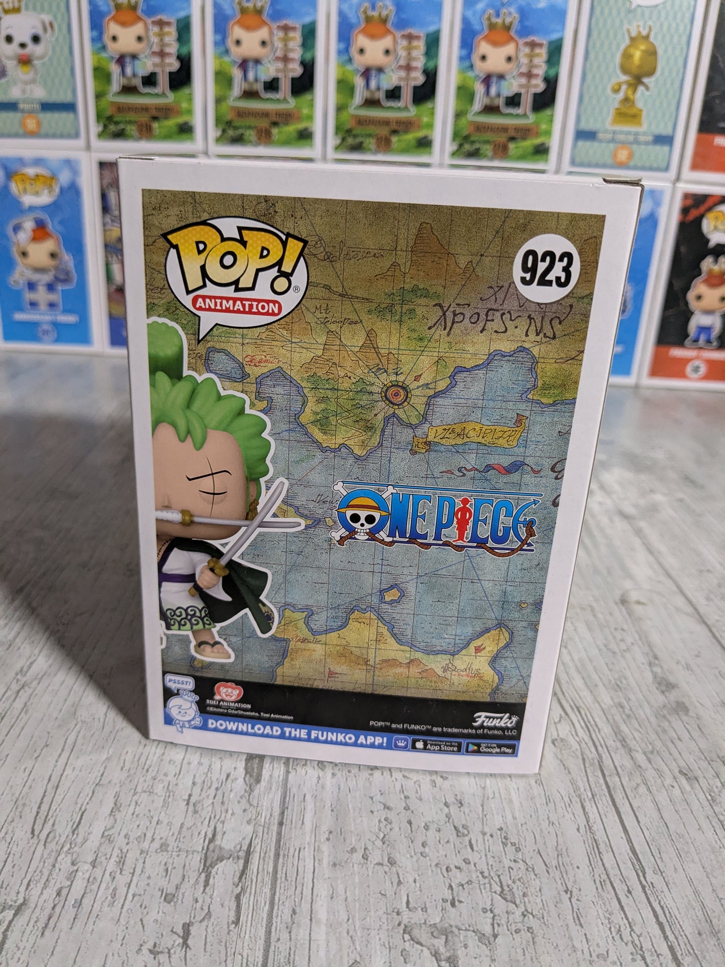 Funko pop 923 : Roronoa Zoro (Glow)
