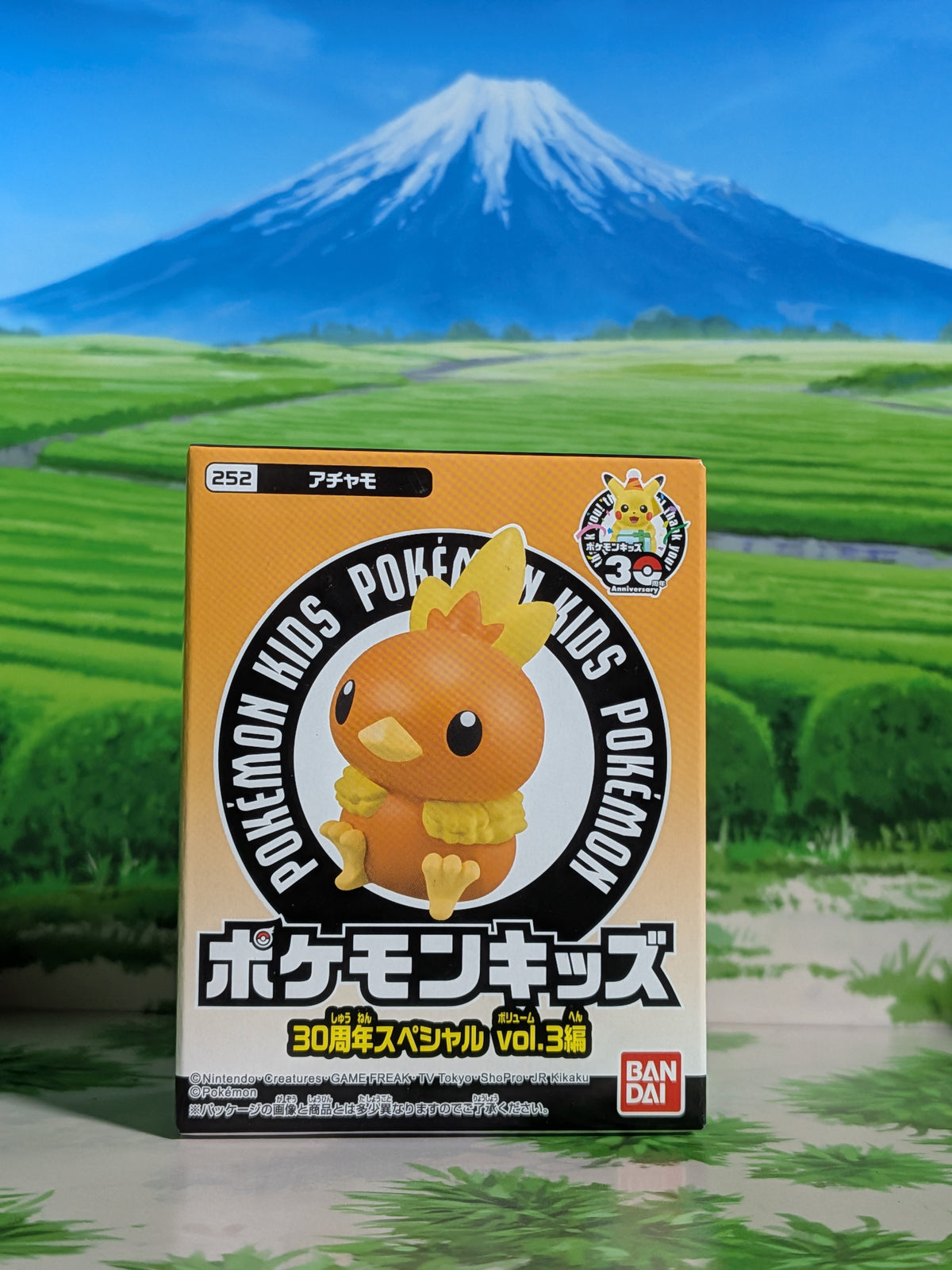 Shokugan: Pokémon Kids Mini Figure & Gum - 30th Anniversary Special Vol.3 - Poussifeu (N°252)