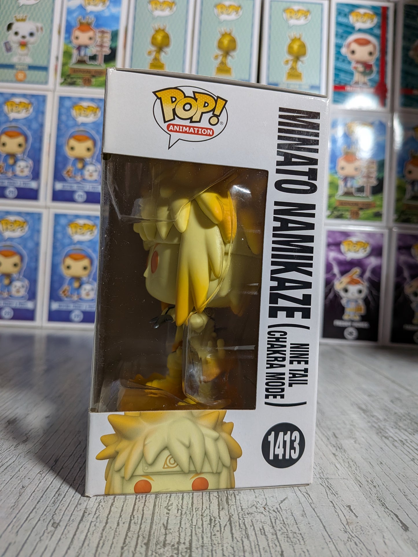 Funko Pop Naruto Shippuden #1413 – Minato Namikaze (Neunschwänziger Chakra-Modus)
