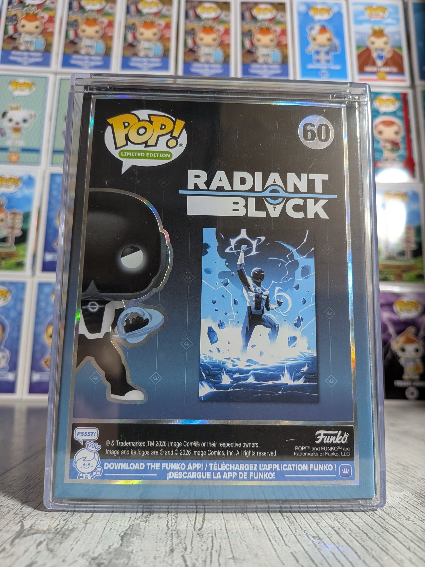 Funko Pop! Radiant Black #60 - Radiant Black (Glow/SC2026/5000PCS)