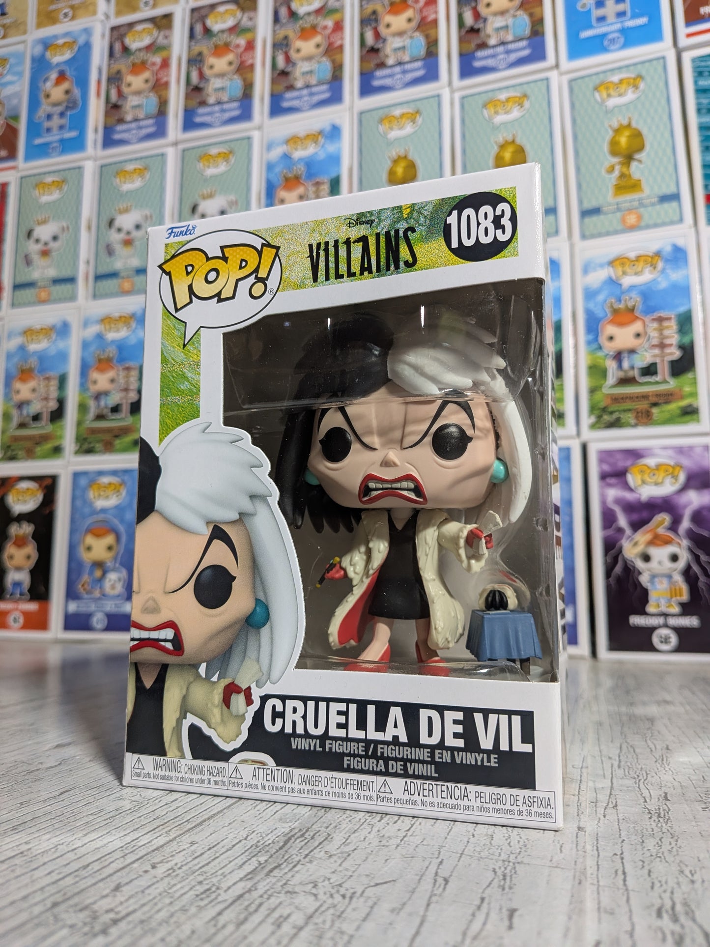 Funko pop Disney Villains #1083 - Crudelia De Vil