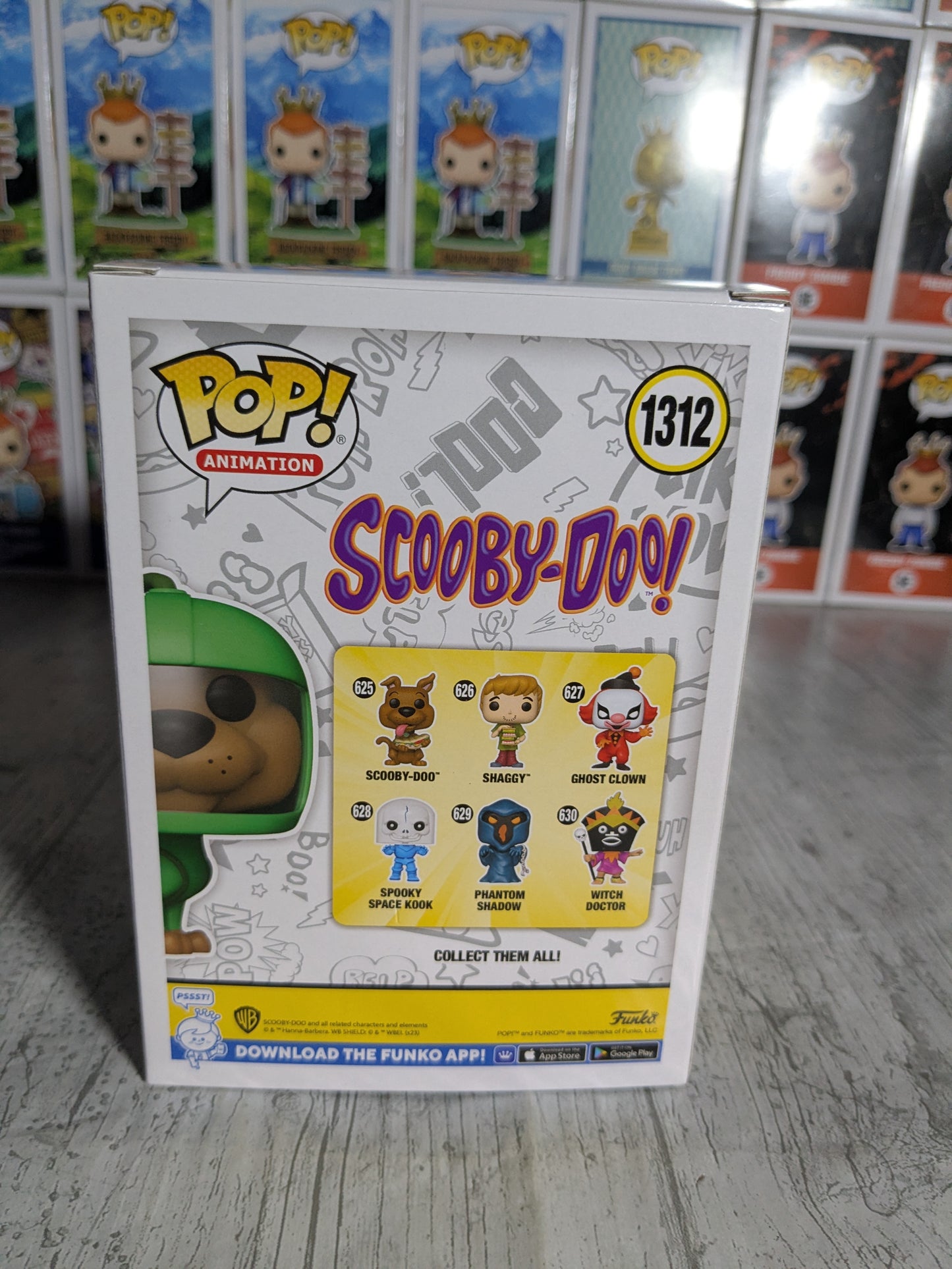 Funko pop 1312 : Scooby-Doo in Scuba Suit (SC2023)