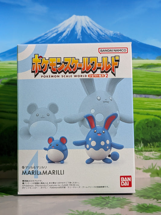 Pokémon Scale World Johto - Marill & Azumarill | Marill & Azumarill (Nuovo)