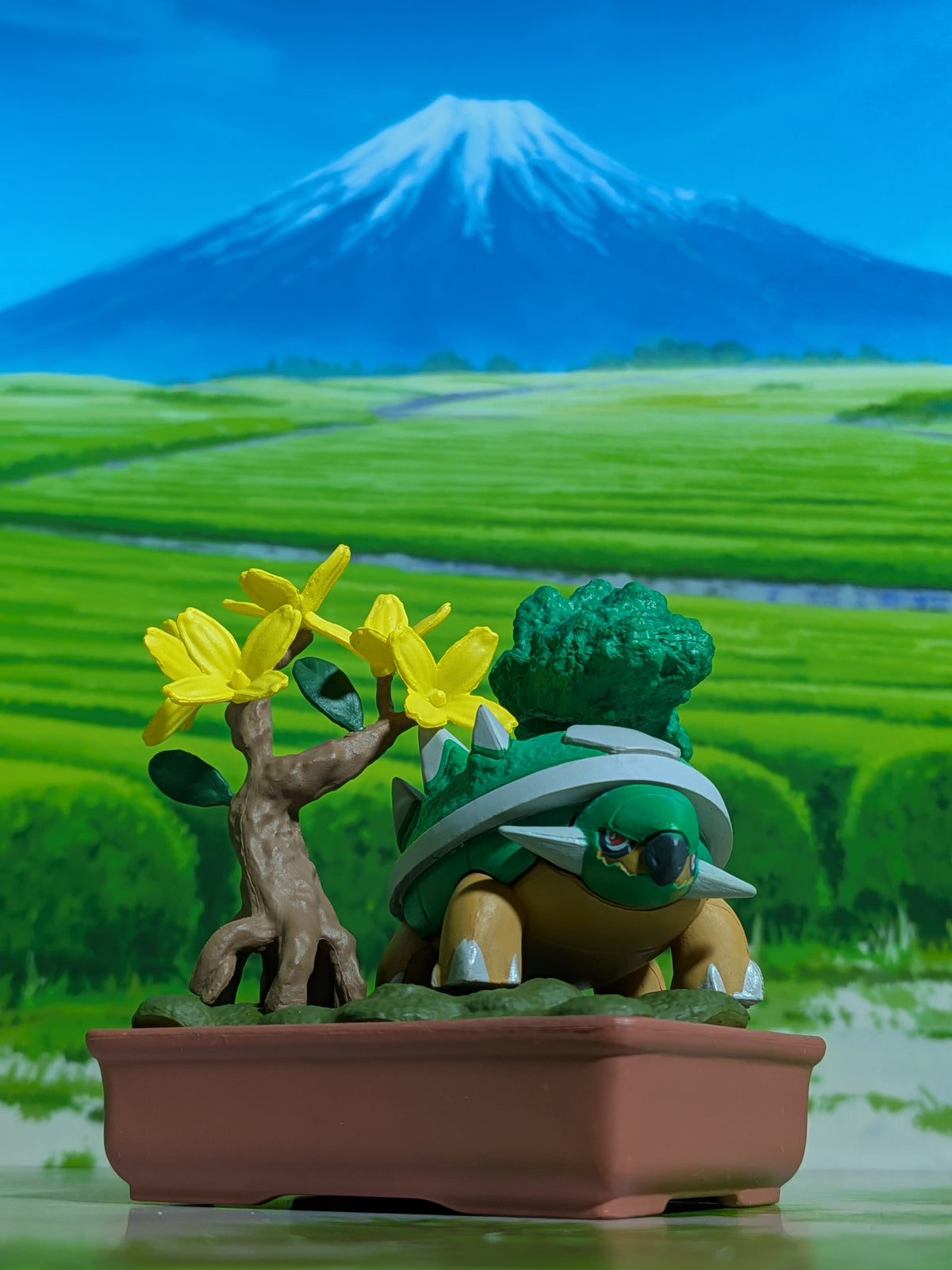 Re-Ment Pokémon - Torterra / Dodaitose - Pocket Bonsai 3