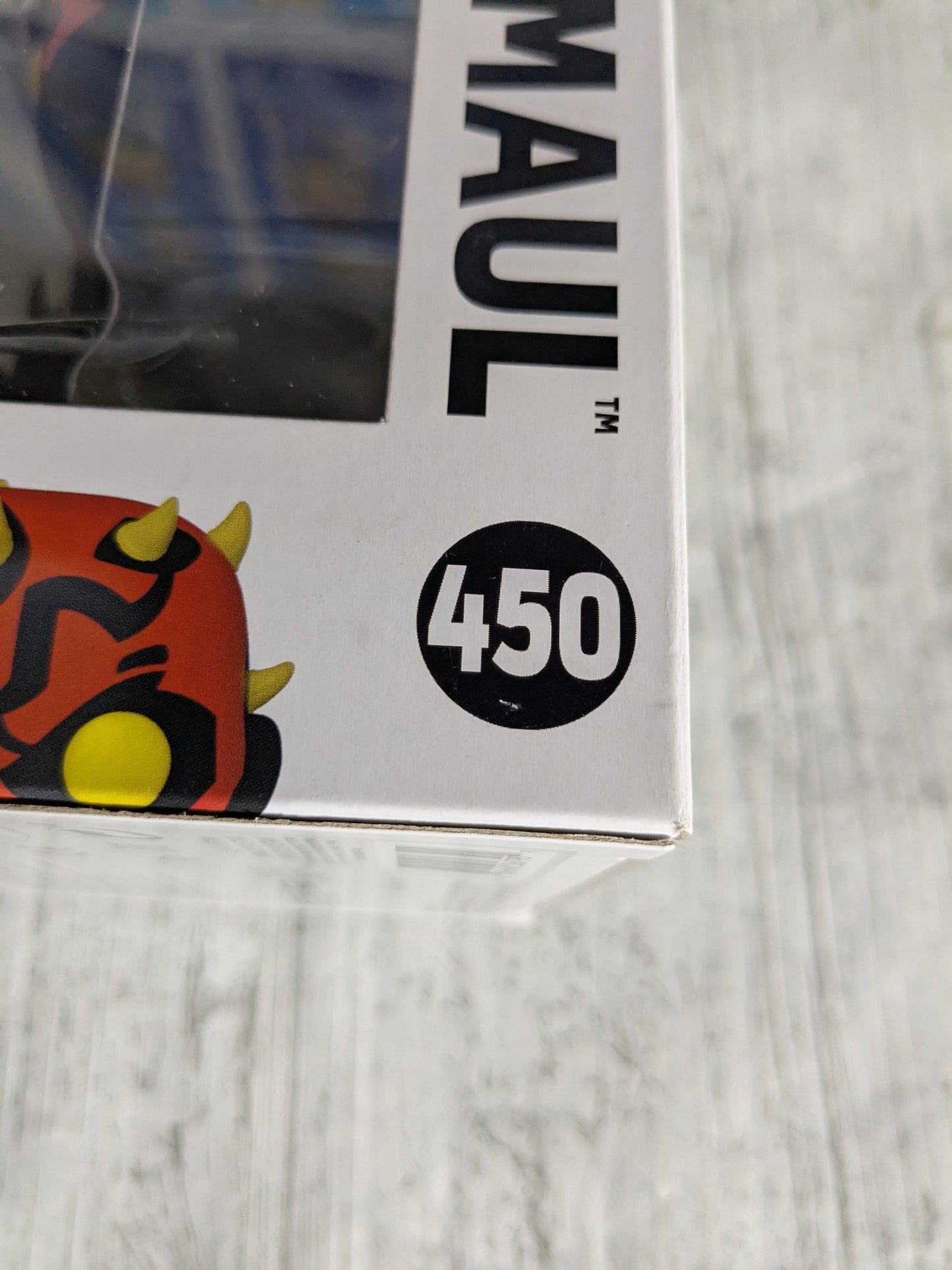Funko pop 450 : Darth Maul (CCE/Damaged Box)