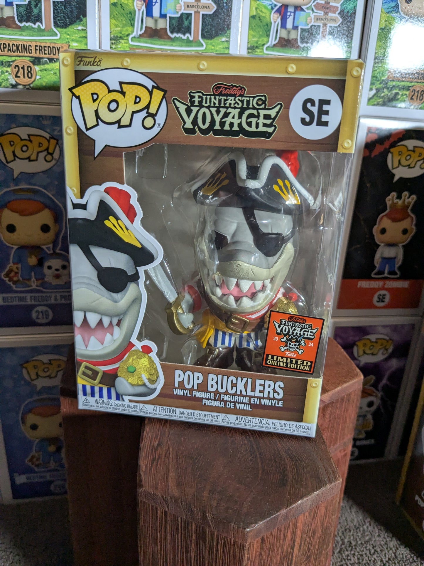 Funko pop SE : Pop Bucklers