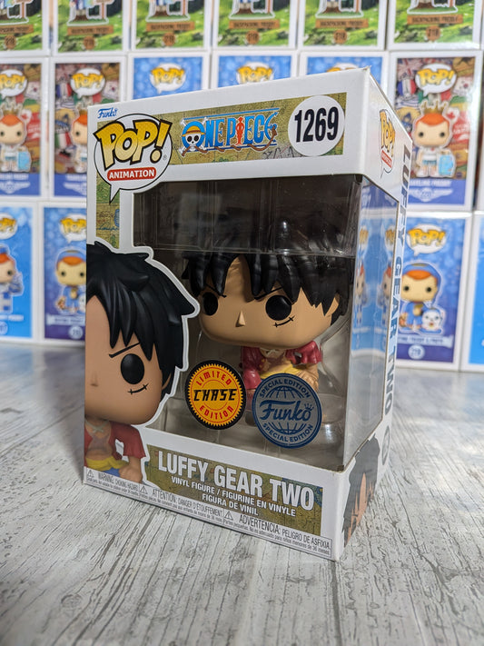 Funko pop One Piece #1269 - Luffy Gear Two (Chase)