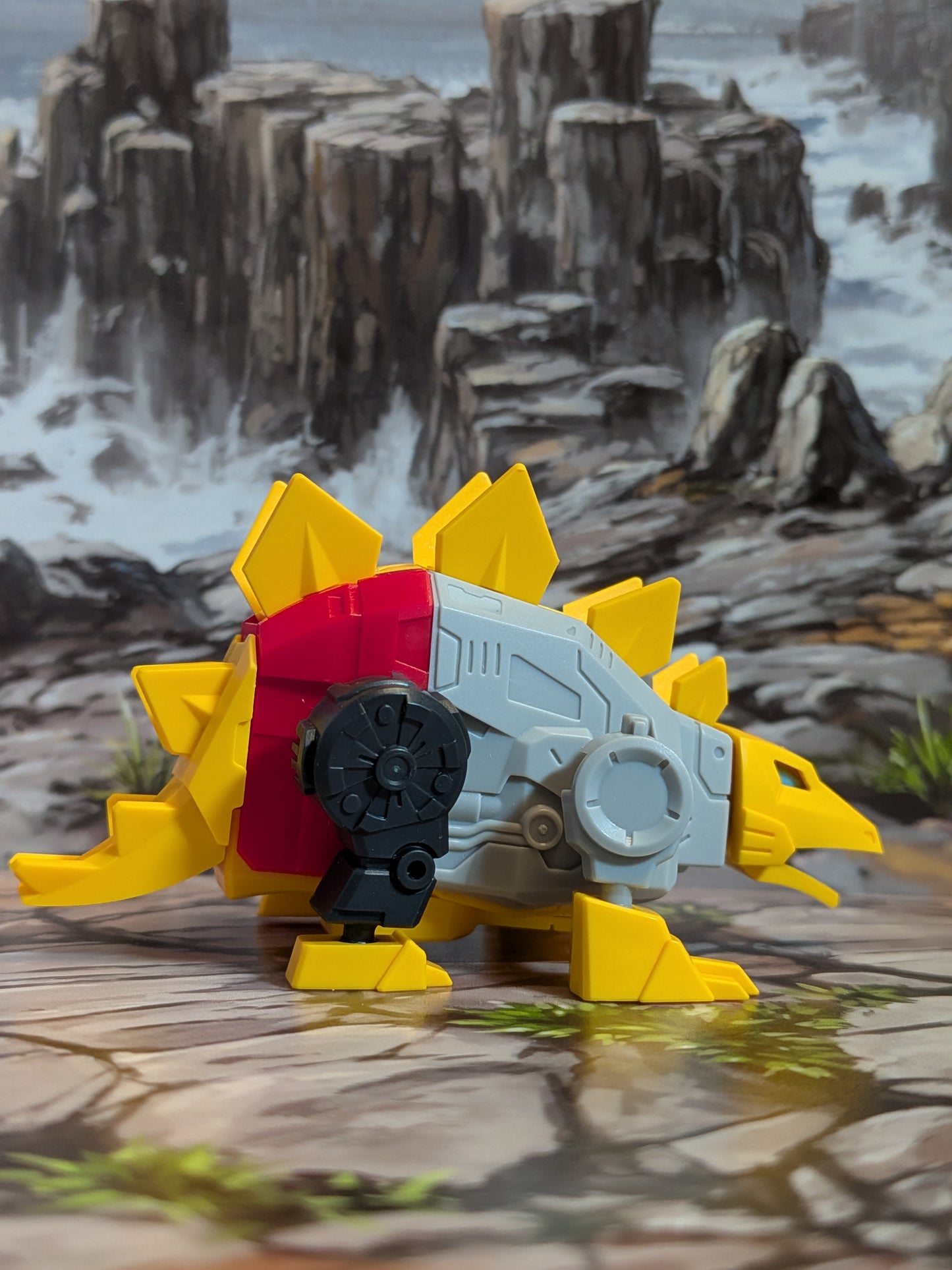 Blokees - Transformers Defender Version 06 - Snarl-Stegosaurus (~4-6cm)