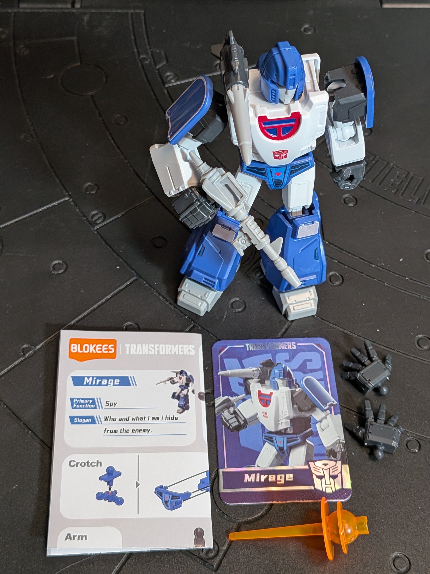 Blokees - Transformers Galaxy Version 09 - Mirage (~10-12cm)