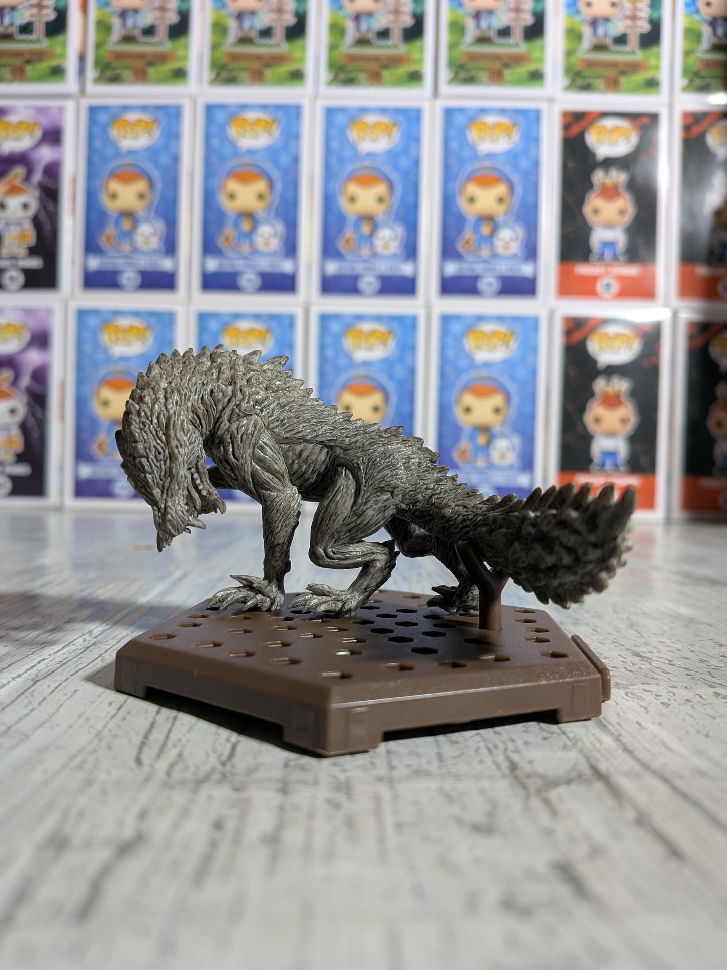 Capcom Figure Builder - CFB Stone Edition Vol. 1 - Monster Hunter World - Odogaron - env. 10cm