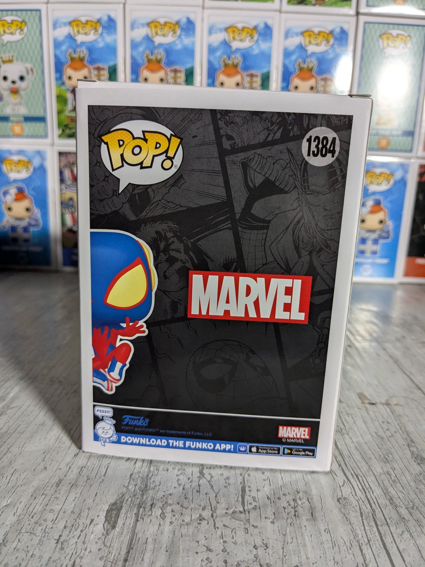 Funko pop 1384 : Spider-Boy (SC2024)