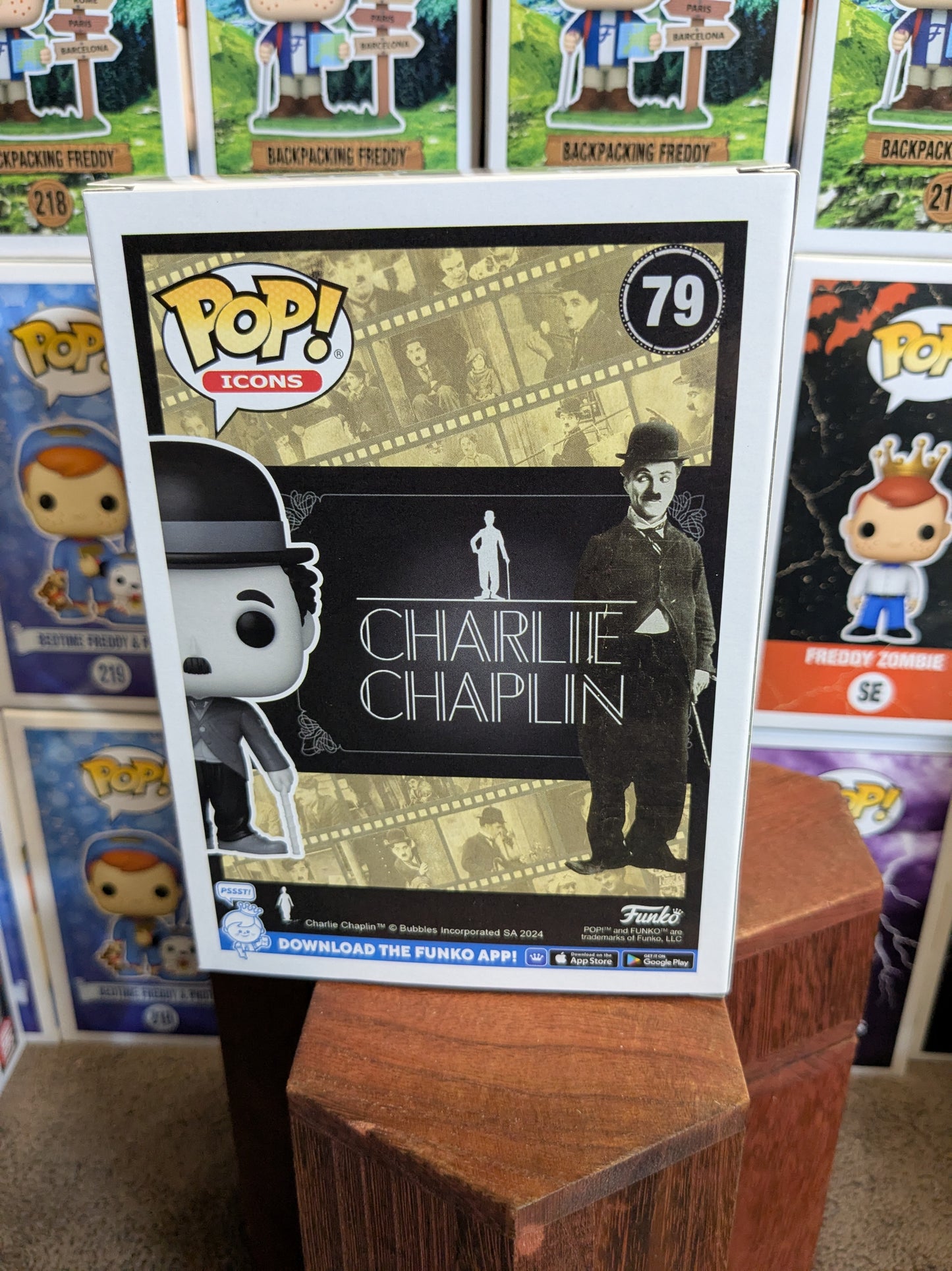 Funko pop 79 : Charlie Chaplin