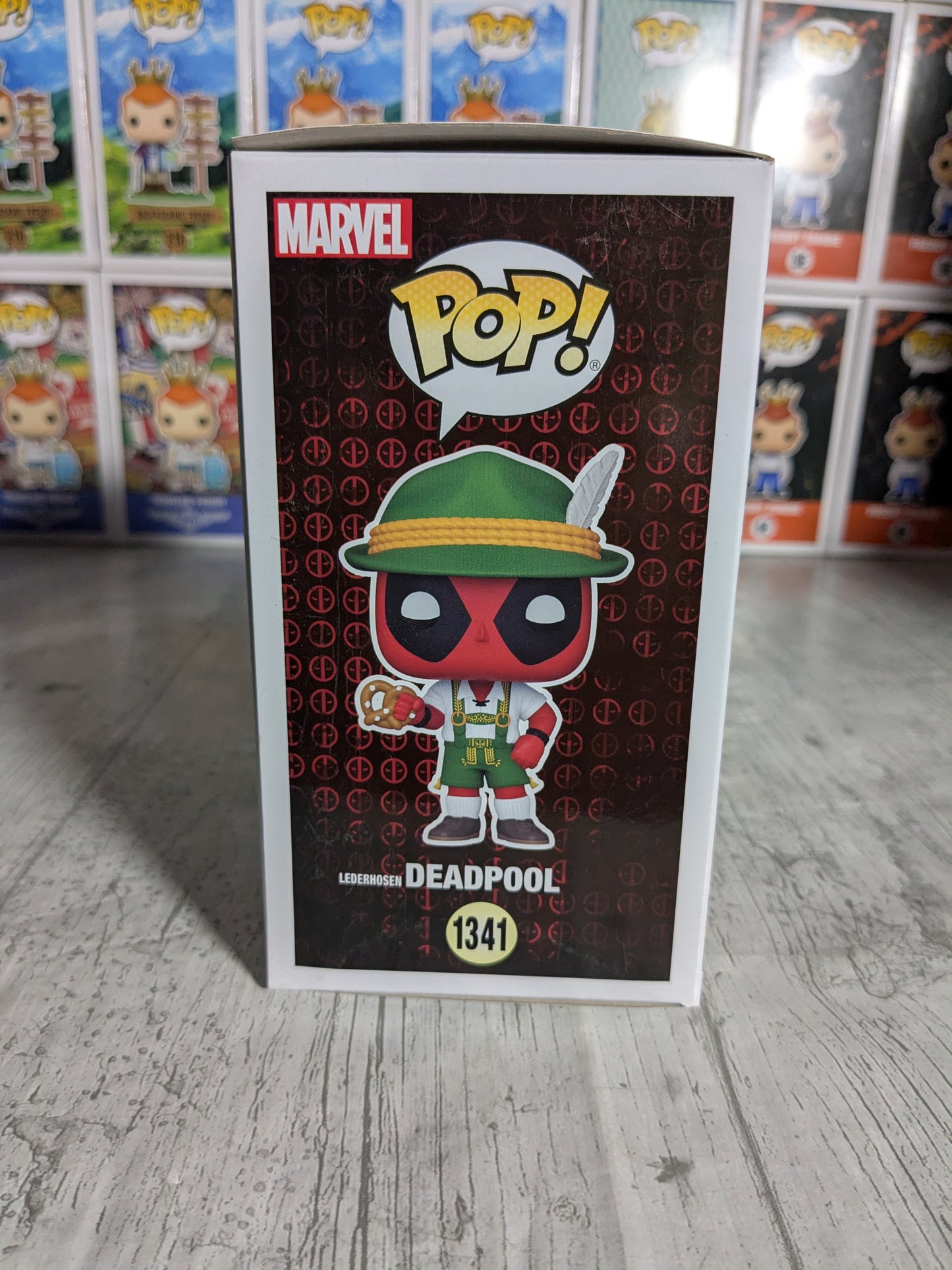 Funko pop 1341 : Lederhosen Deadpool (Opened)