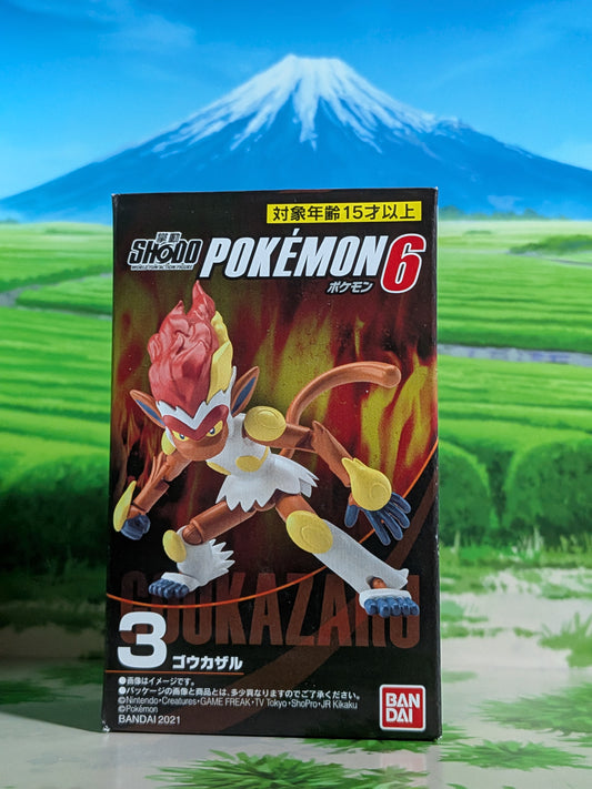 SHODO Pokémon 6 - Infernape (Nuovo)