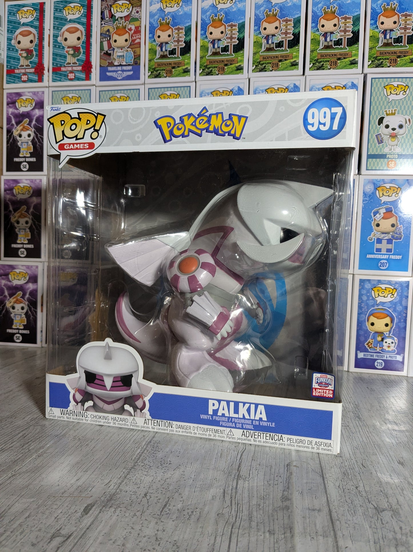 Funko pop Games Pokemon 997 - Palkia (FL2024/Damaged Plastic / Opened)