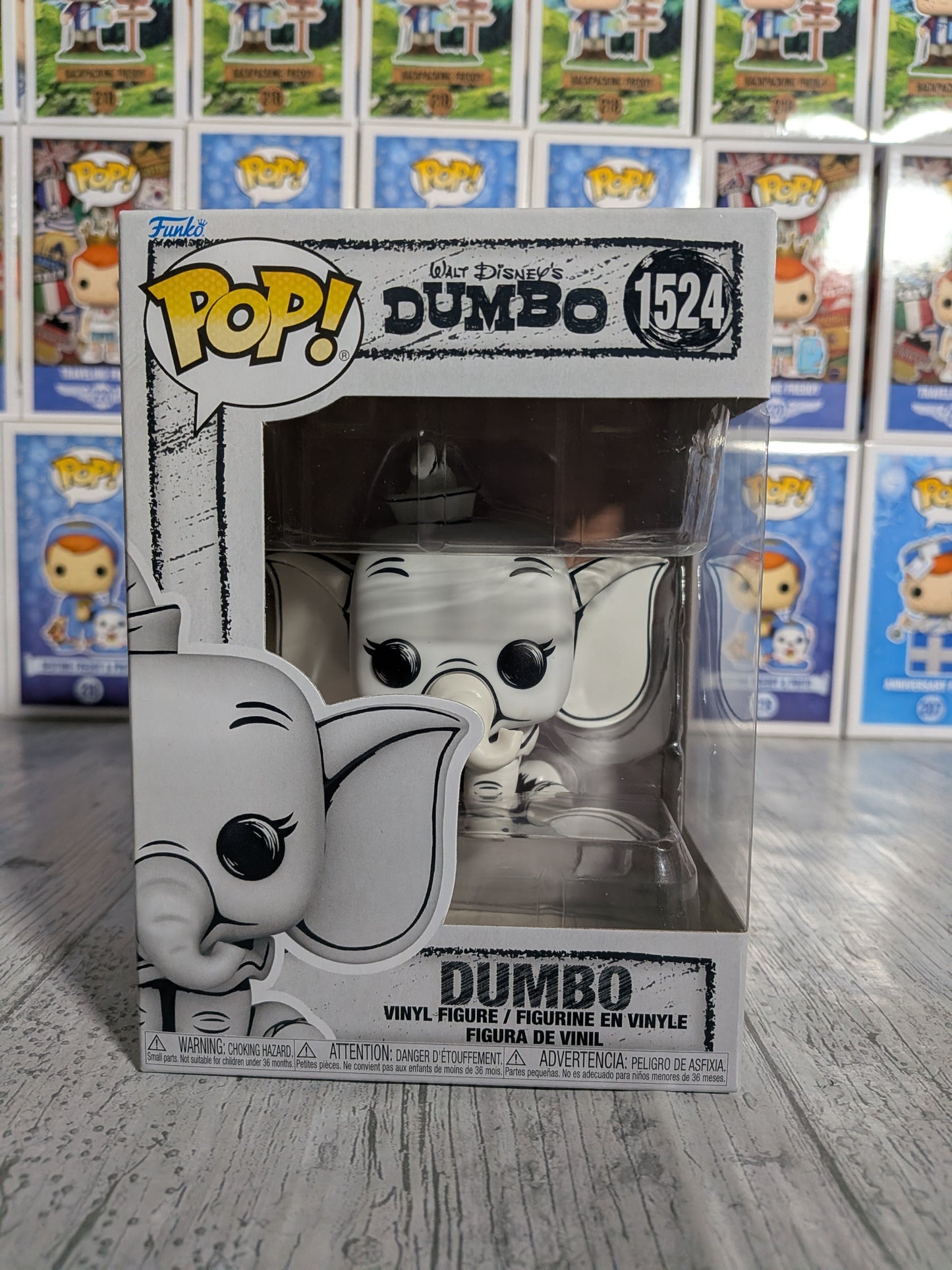 Funko pop Disney #1524 - Dumbo (Sketched)