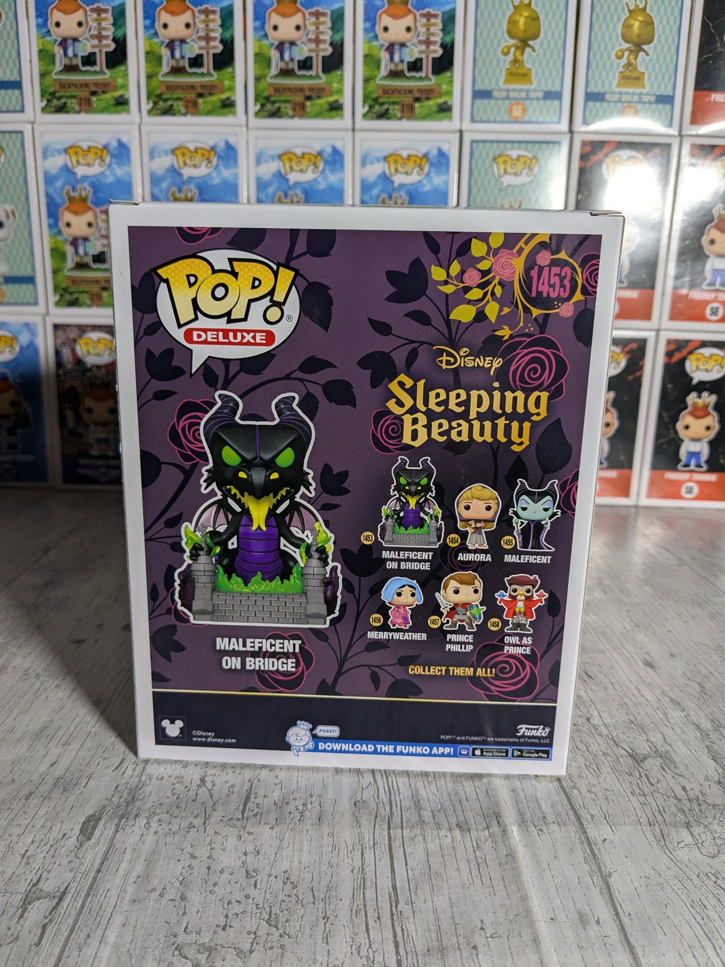 Funko pop Sleeping Beauty #1453 - Maleficent on Bridge