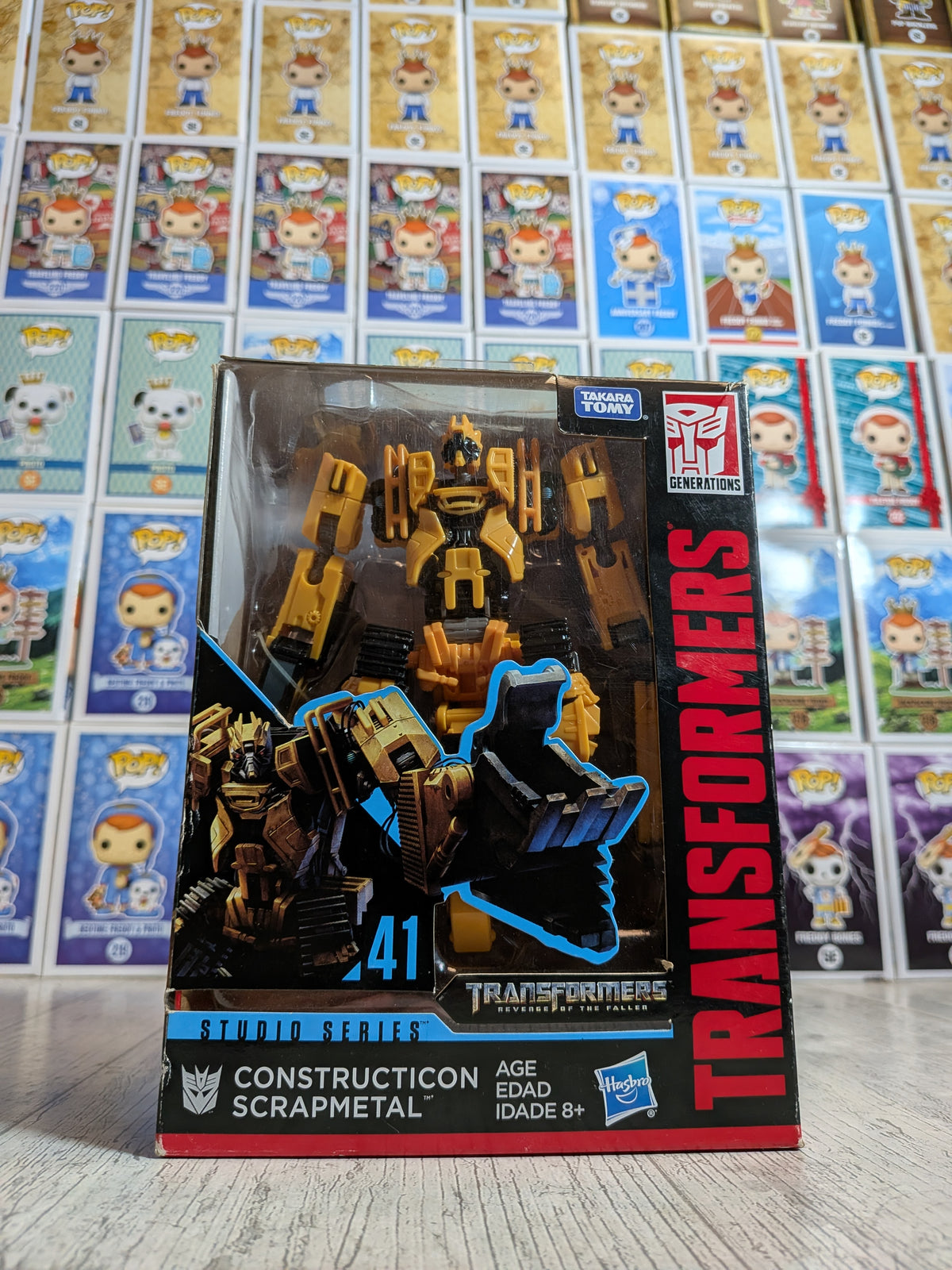Transformers Studio Series #41 - Deluxe Class : Constructicon Scrapmetal (Revenge of the Fallen)