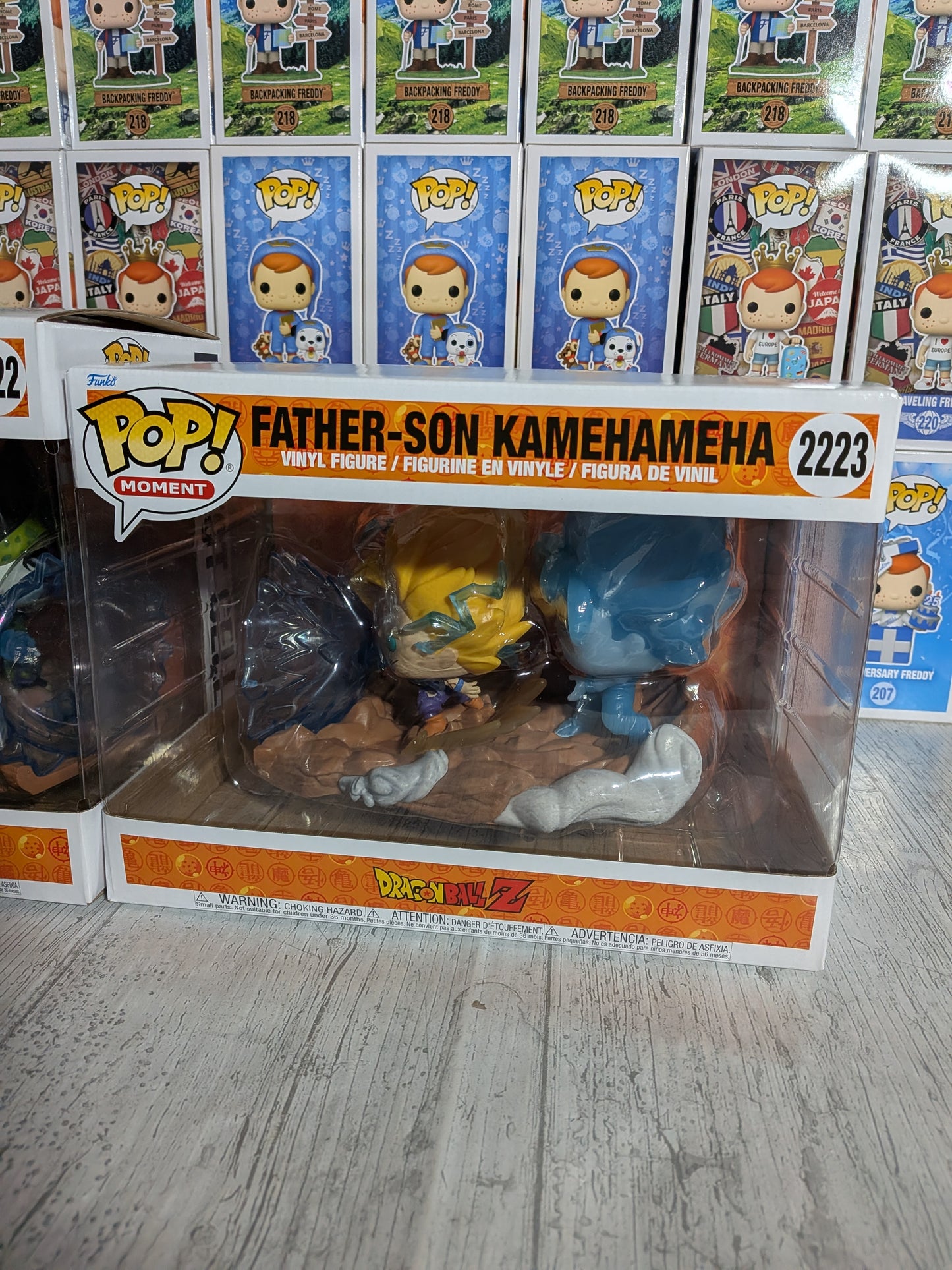Funko pop Dragon Ball Z - Perfect Cell vs Father-Son Kamehameha