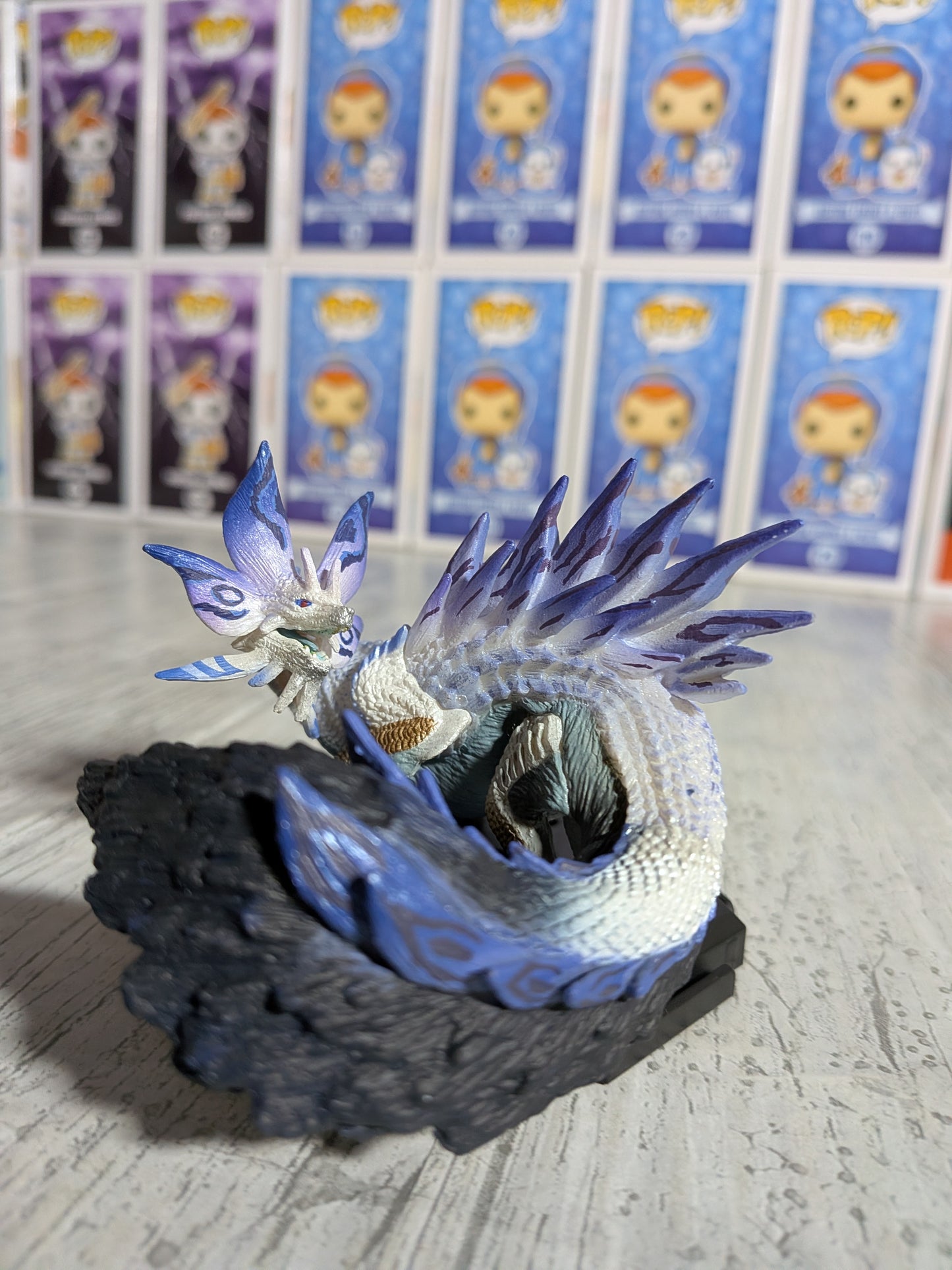 Capcom Figure Builder - CFB Vol. 26 - Monster Hunter Rise Sunbreak - Rare Tamamitsune | Violet Mizutsune - env. 10cm