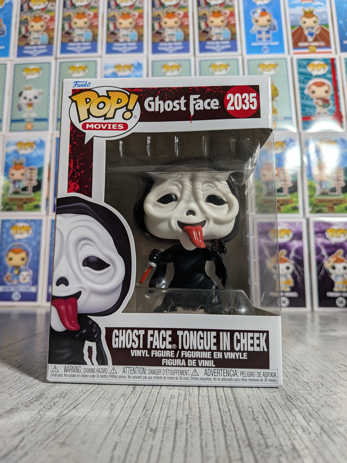 Funko Pop! Movies #2035 - Ghost Face (Tongue in Cheek)