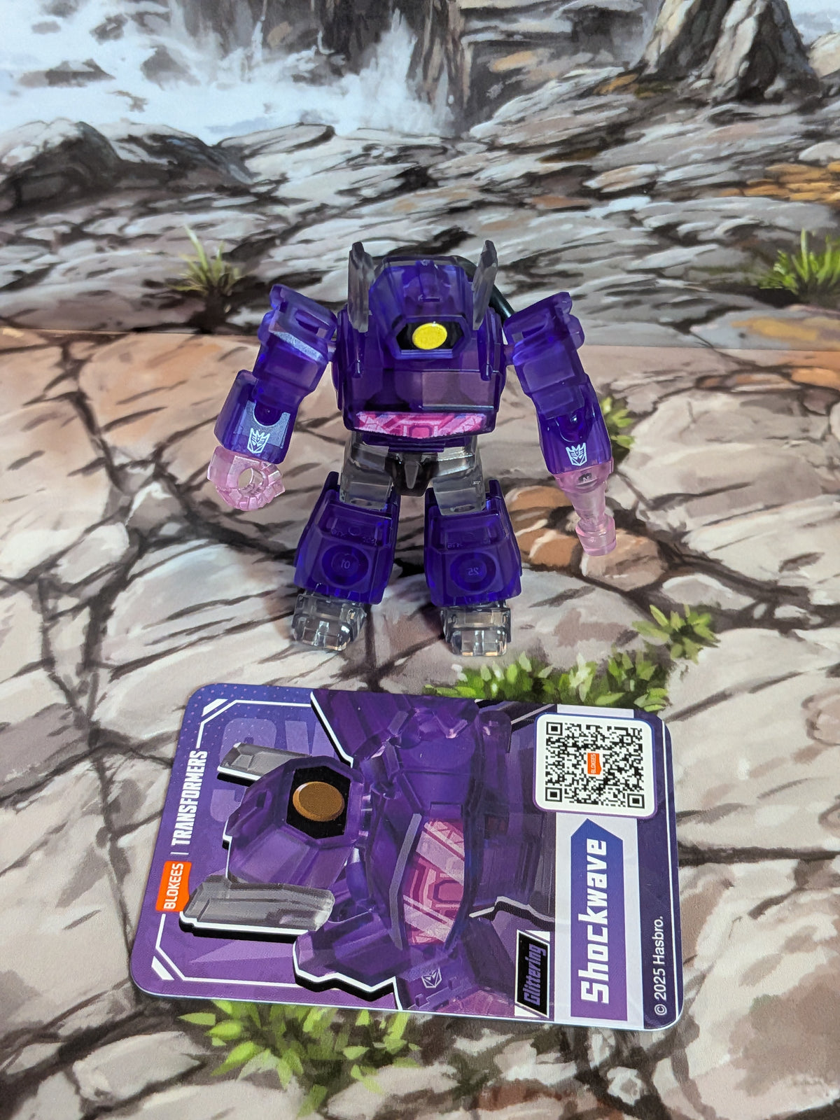 Blokees - Transformers Heavy Metal War (DV03) - Glittering Shockwave (~4-6cm)