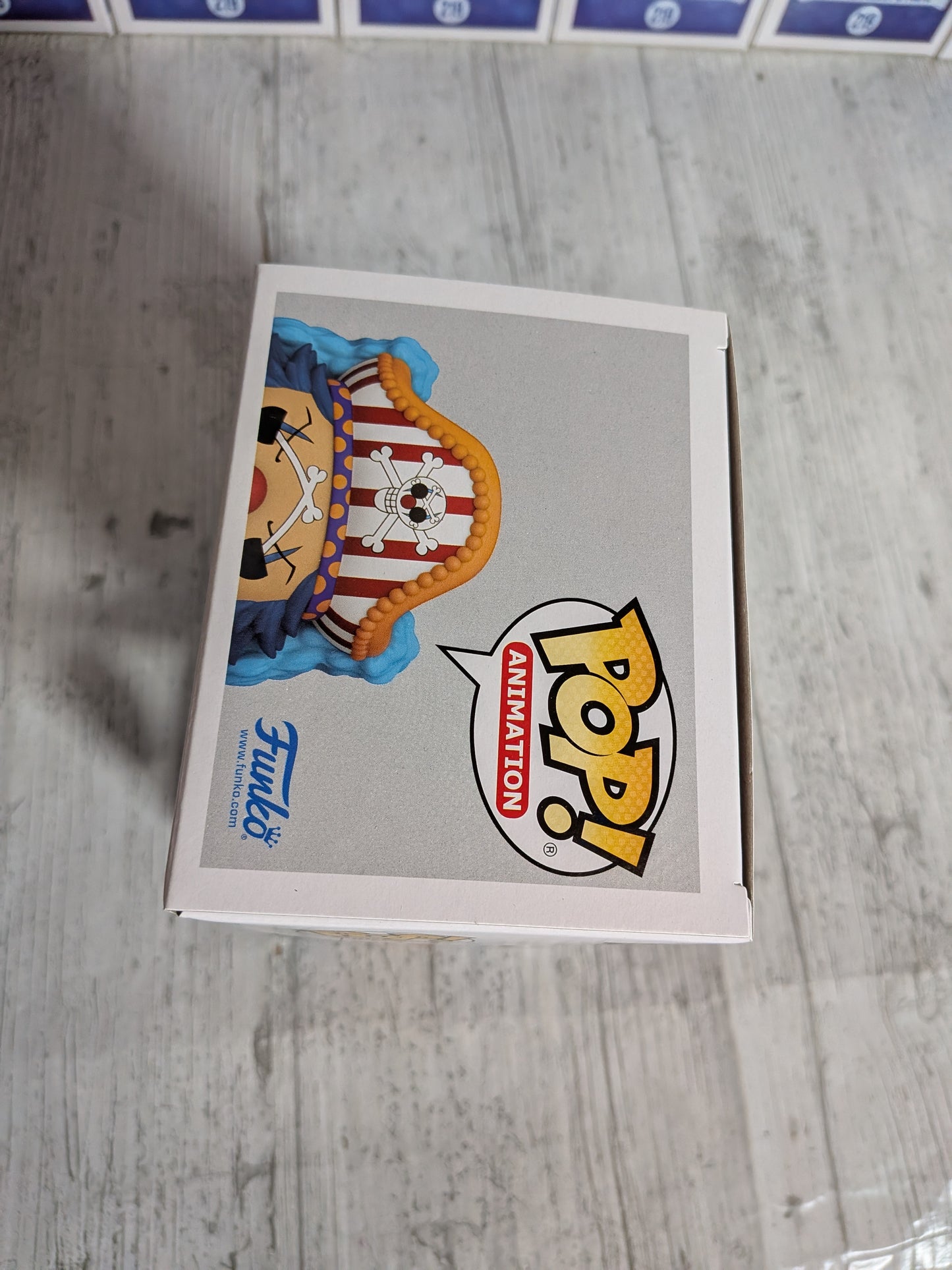Funko Pop One Piece #1778 – Buggy, der geniale Hofnarr