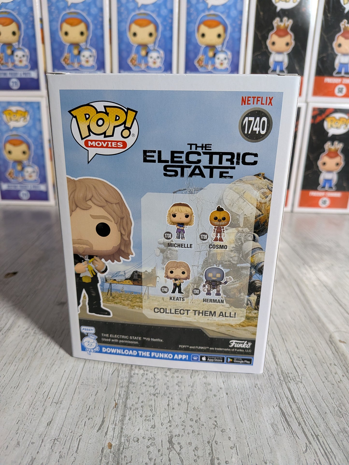 Funko pop The Electric State #1740 - Keats