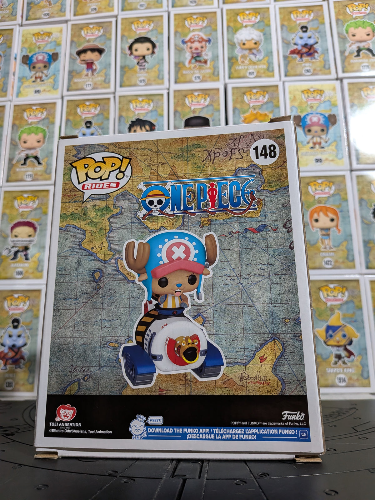 Funko Pop! Rides One Piece #148 - Tony Tony Chopper with Brachio Tank V (Summer Convention 2026 Limited Edition)