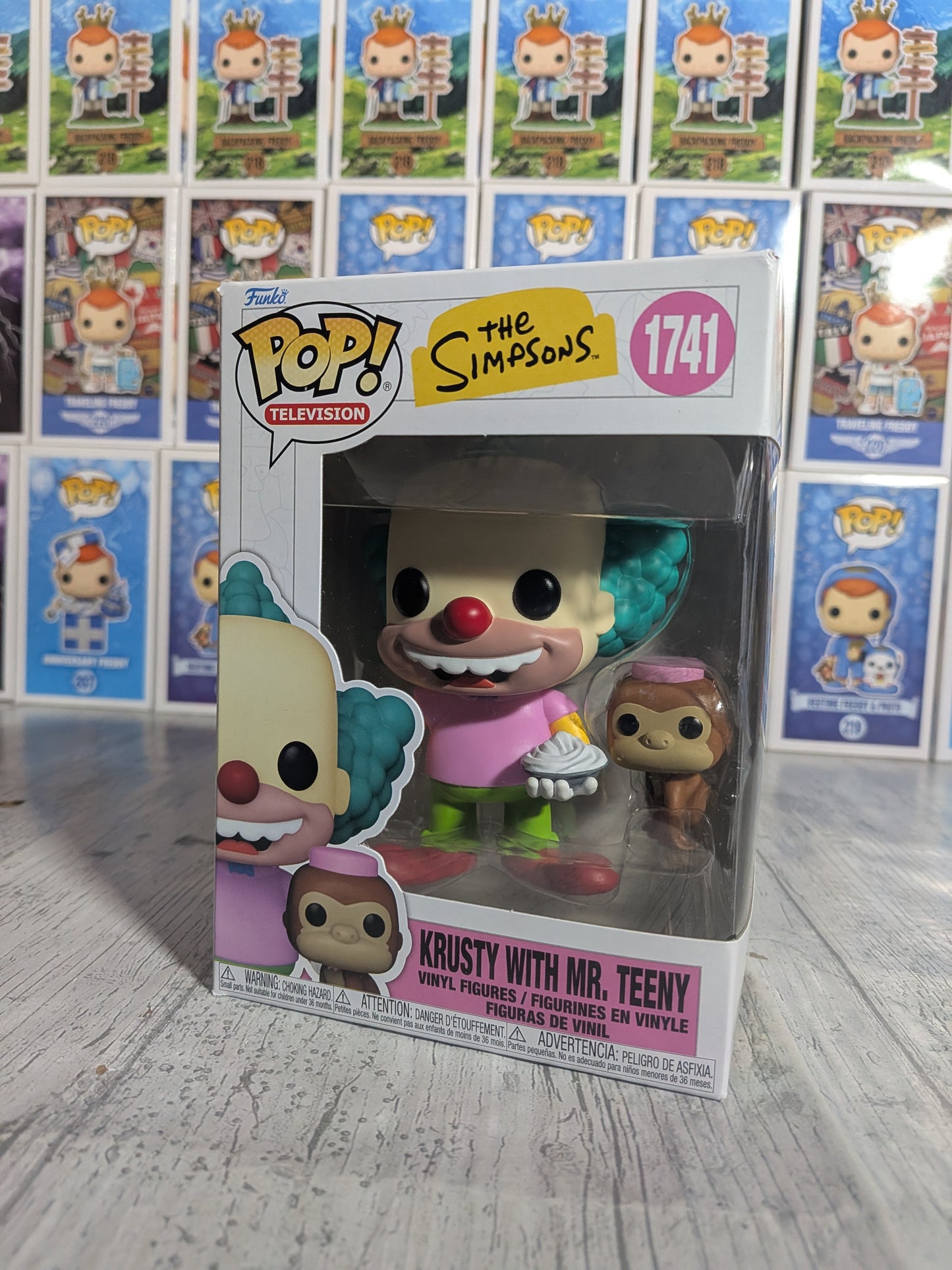 Funko pop The Simpsons #1741 - Krusty with Mr. Teeny