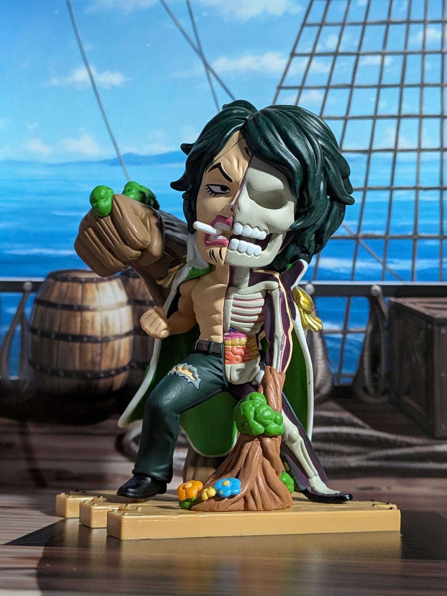 Mighty Jaxx - One Piece Freeny's Hidden Dissectibles Edizione Marines - Aramaki / Ryokugyu (~10cm)