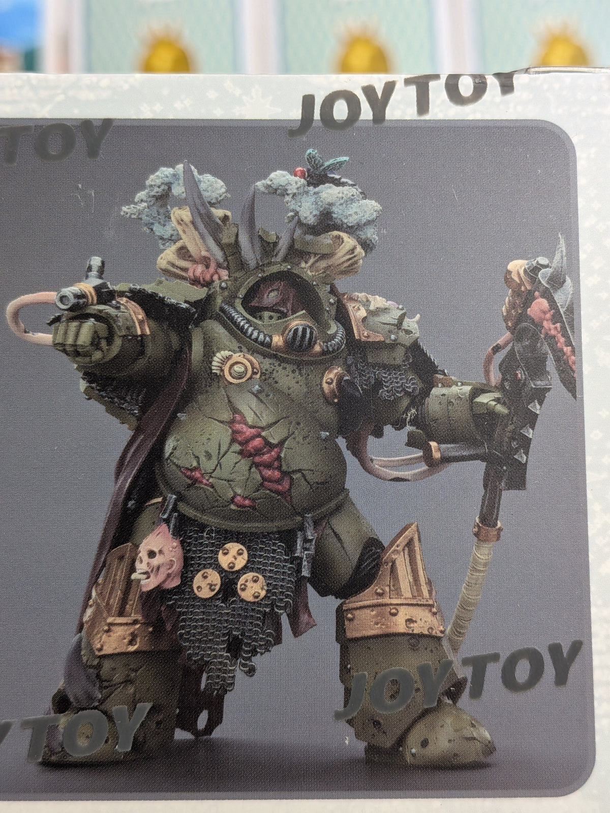 JoyToy Warhammer 40k - Death Guard Deathshroud Terminator 1 (14cm)