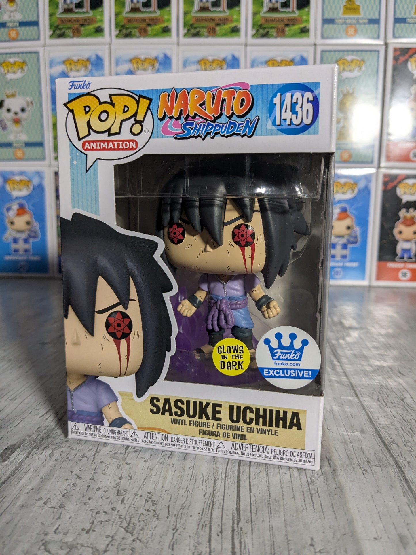 Funko pop 1436 : Sasuke Uchiha (Glow)