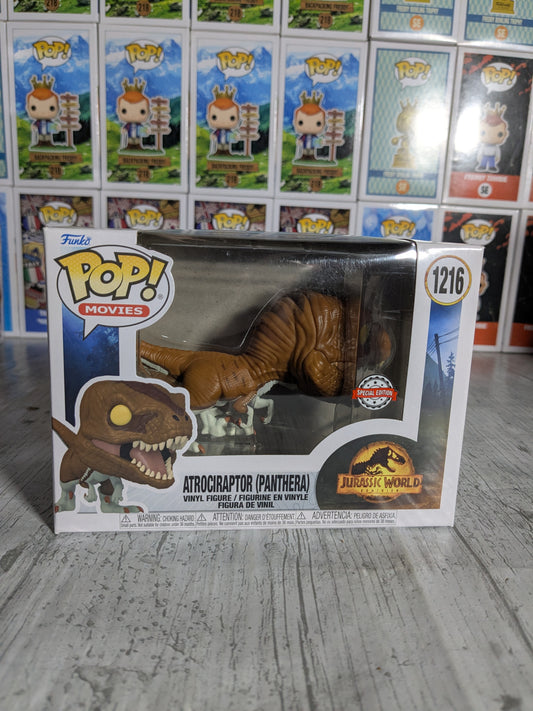Funko pop 1216 : Atrociraptor (Panthera)
