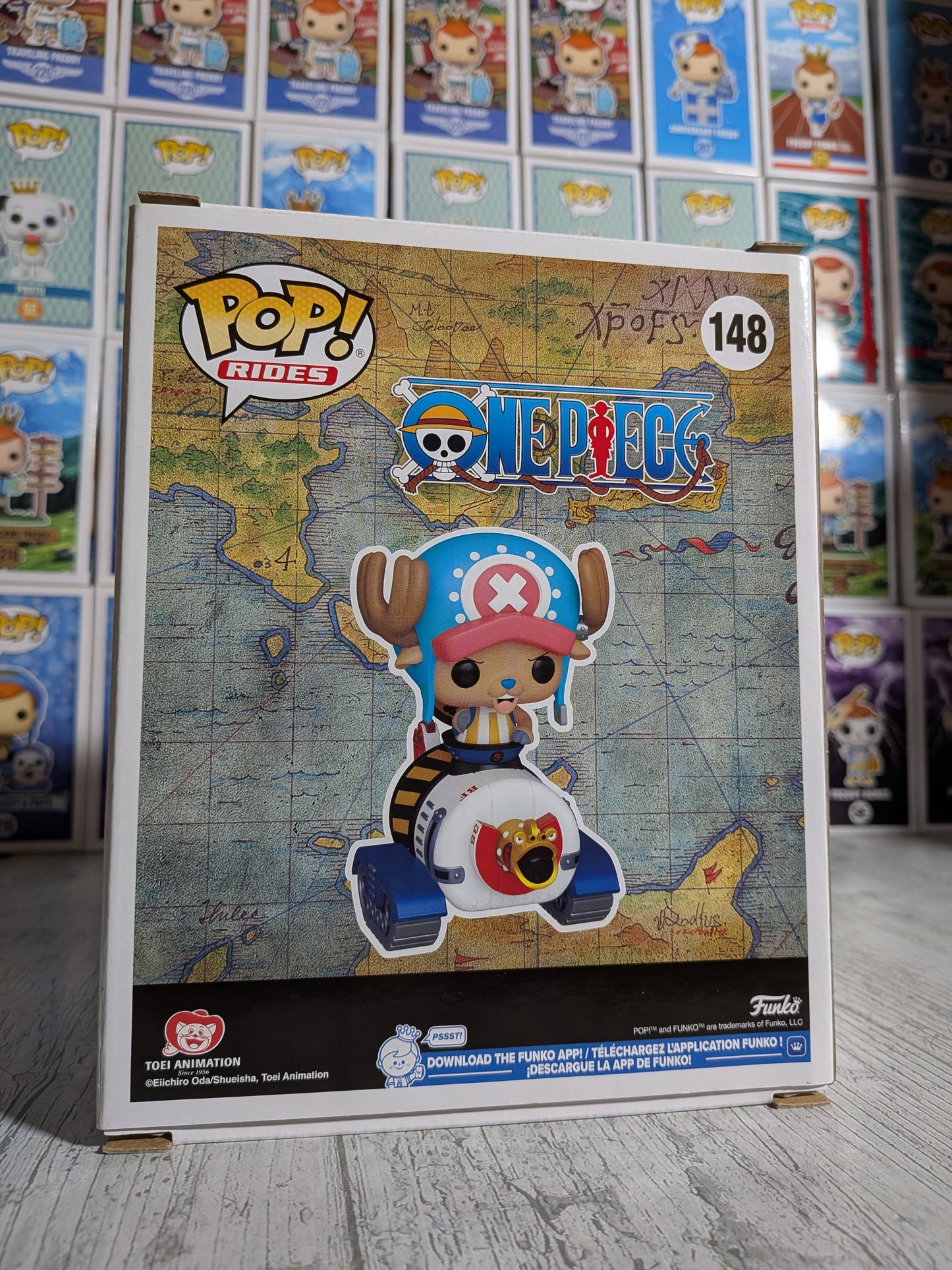 Funko Pop! Rides #148 - Tony Tony Chopper with Brachio Tank V (SC2026)