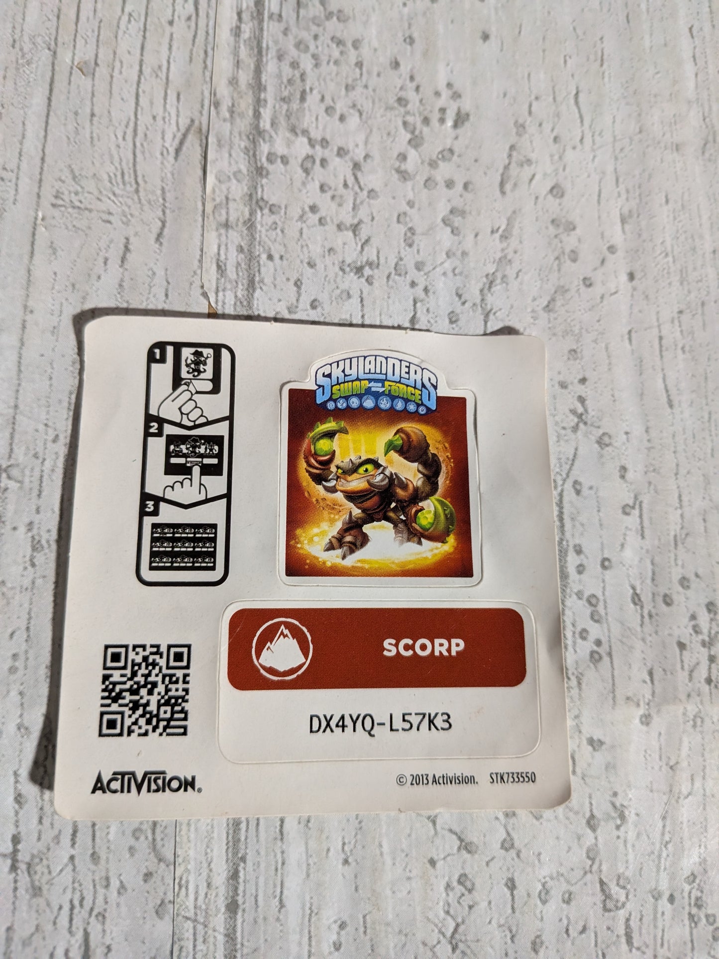 Skylanders Swap Force – Scorp