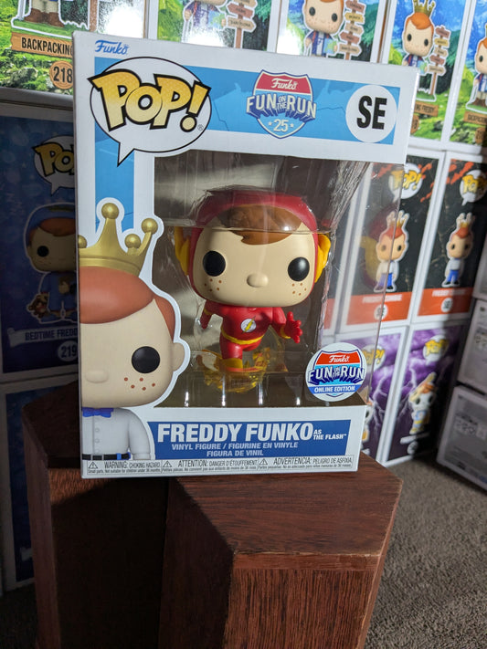 Funko pop SE : Freddy Funko as The Flash Bundle