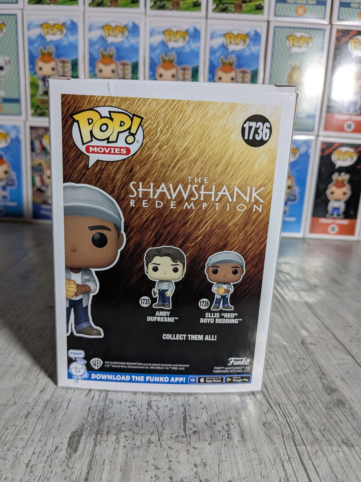 Funko pop The Shawshank Redemption #1736 - Ellis "Red" Boyd Redding